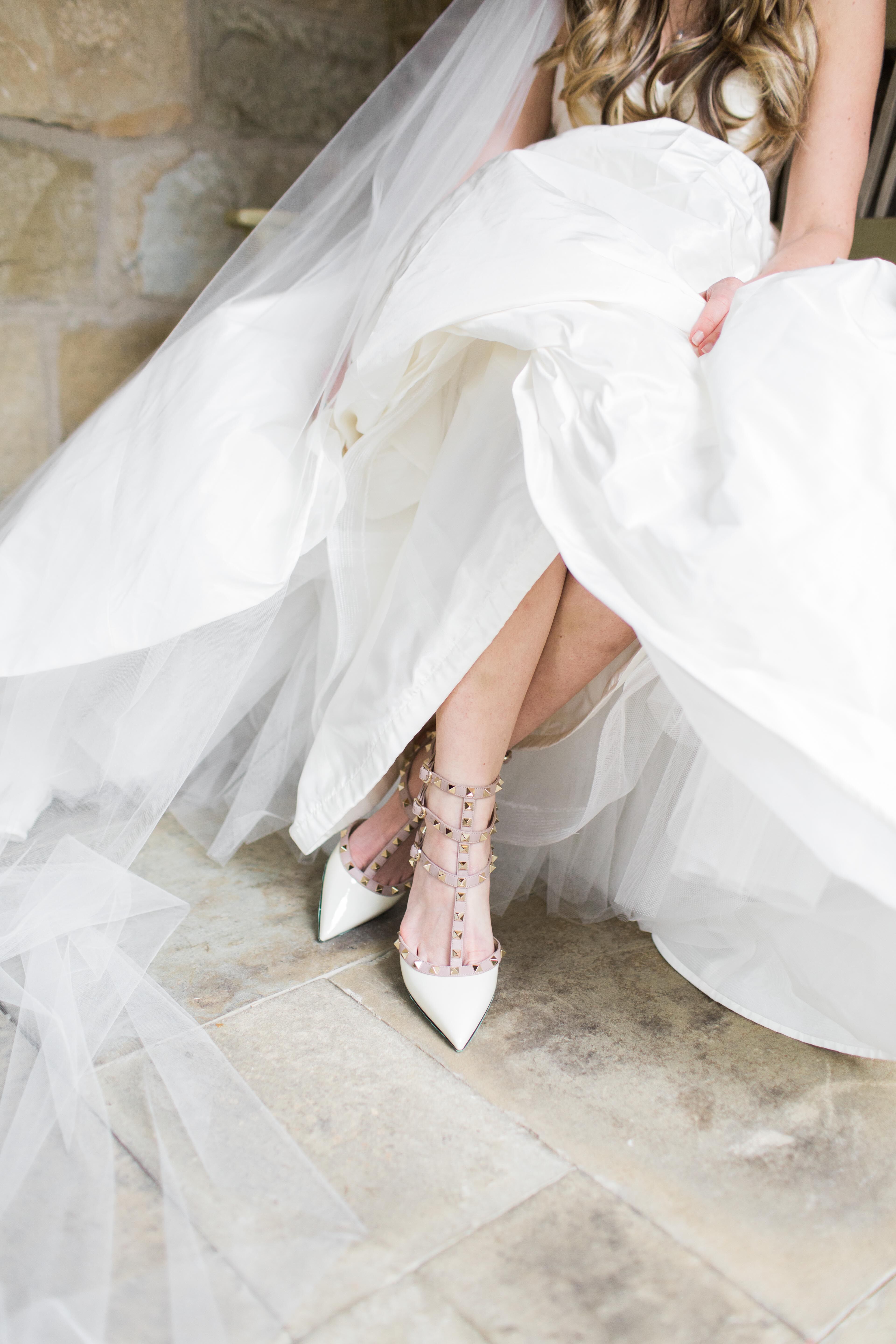 Valentino bridal sales shoes