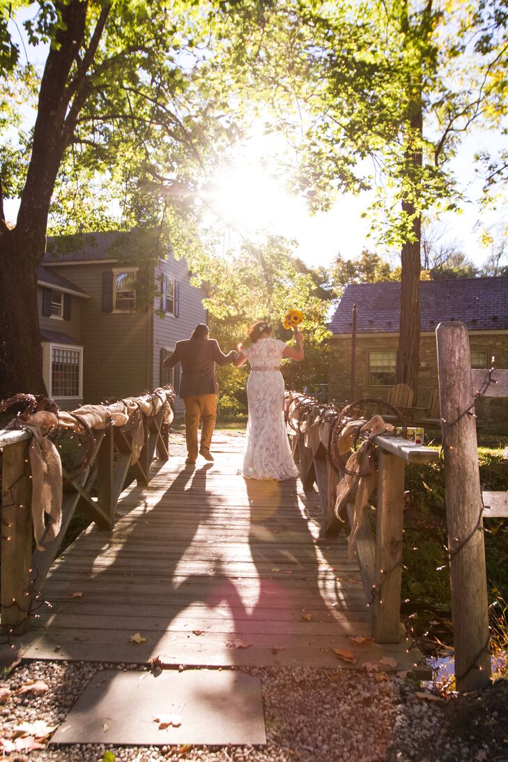 A Rustic Wedding  at Inn at Millrace Pond in Hope  New Jersey 