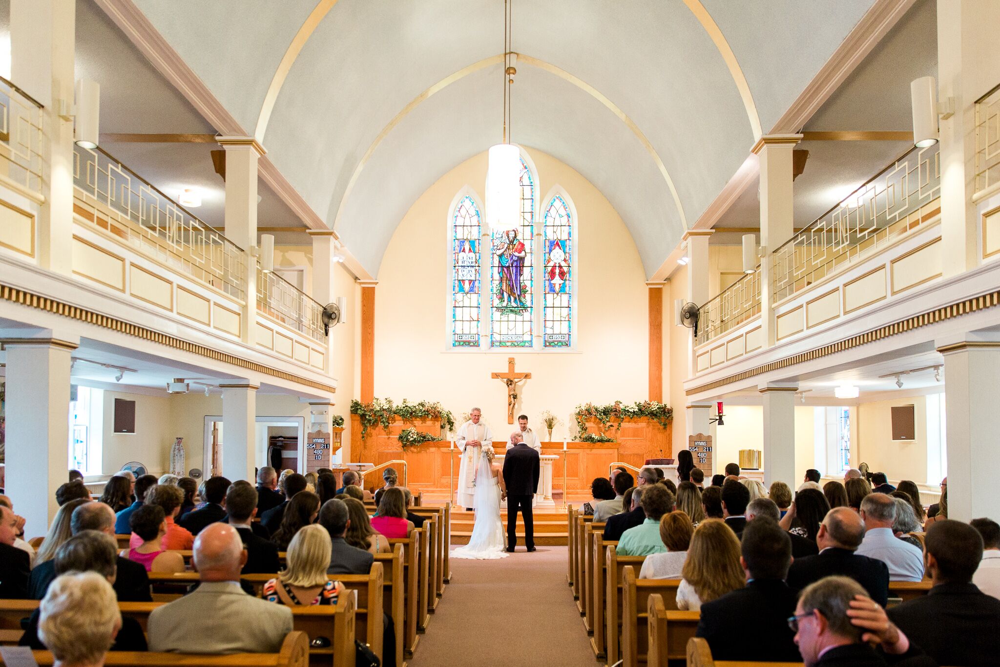 Catholic Church Ceremony Decor