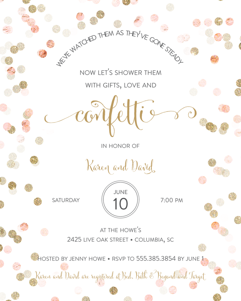 Invitation Wording Wedding Shower 4