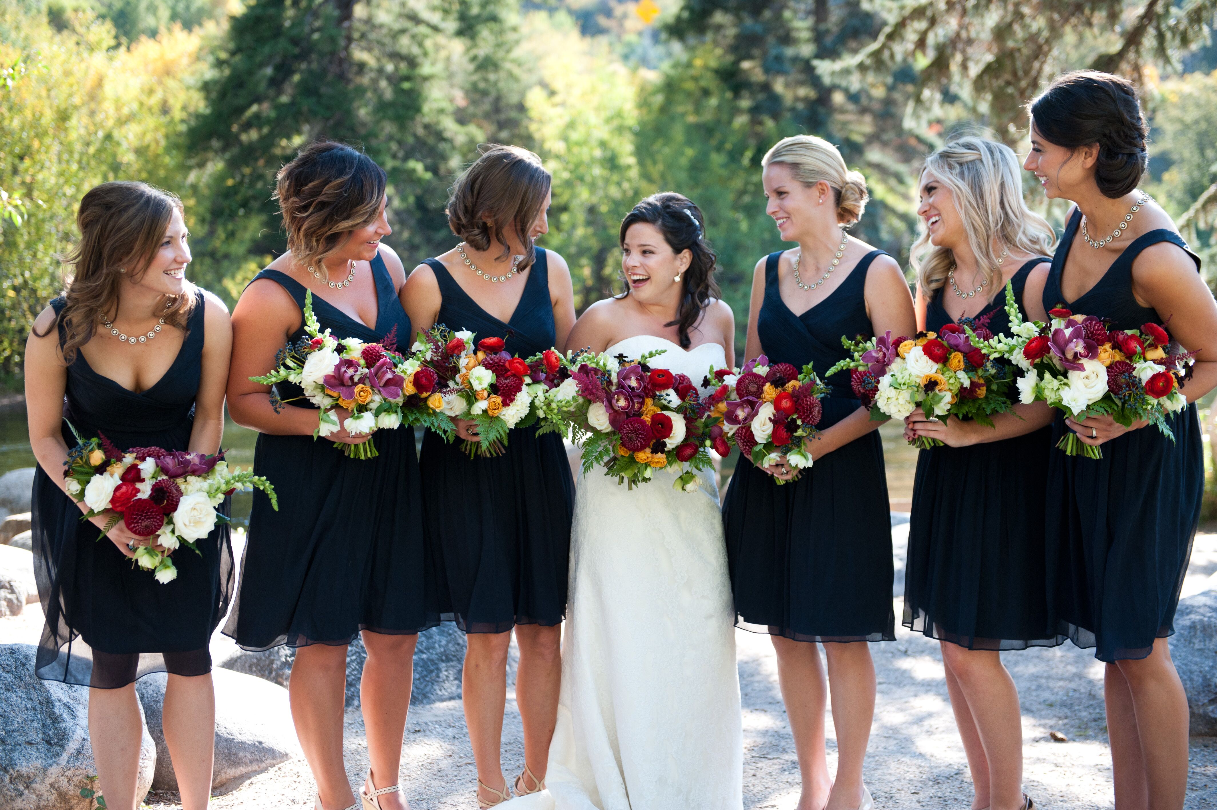 Navy Blue J Crew Bridesmaid Dresses