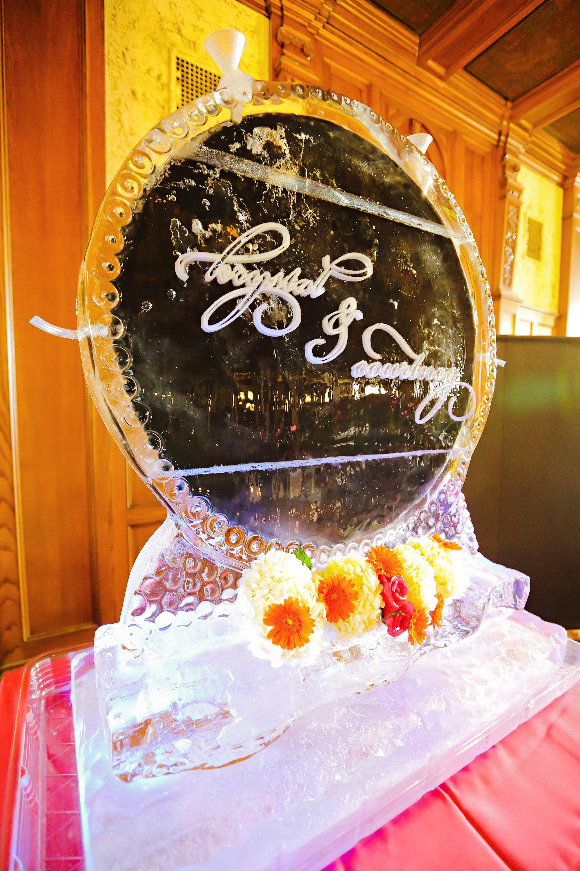 Personalized Ice Sculpture