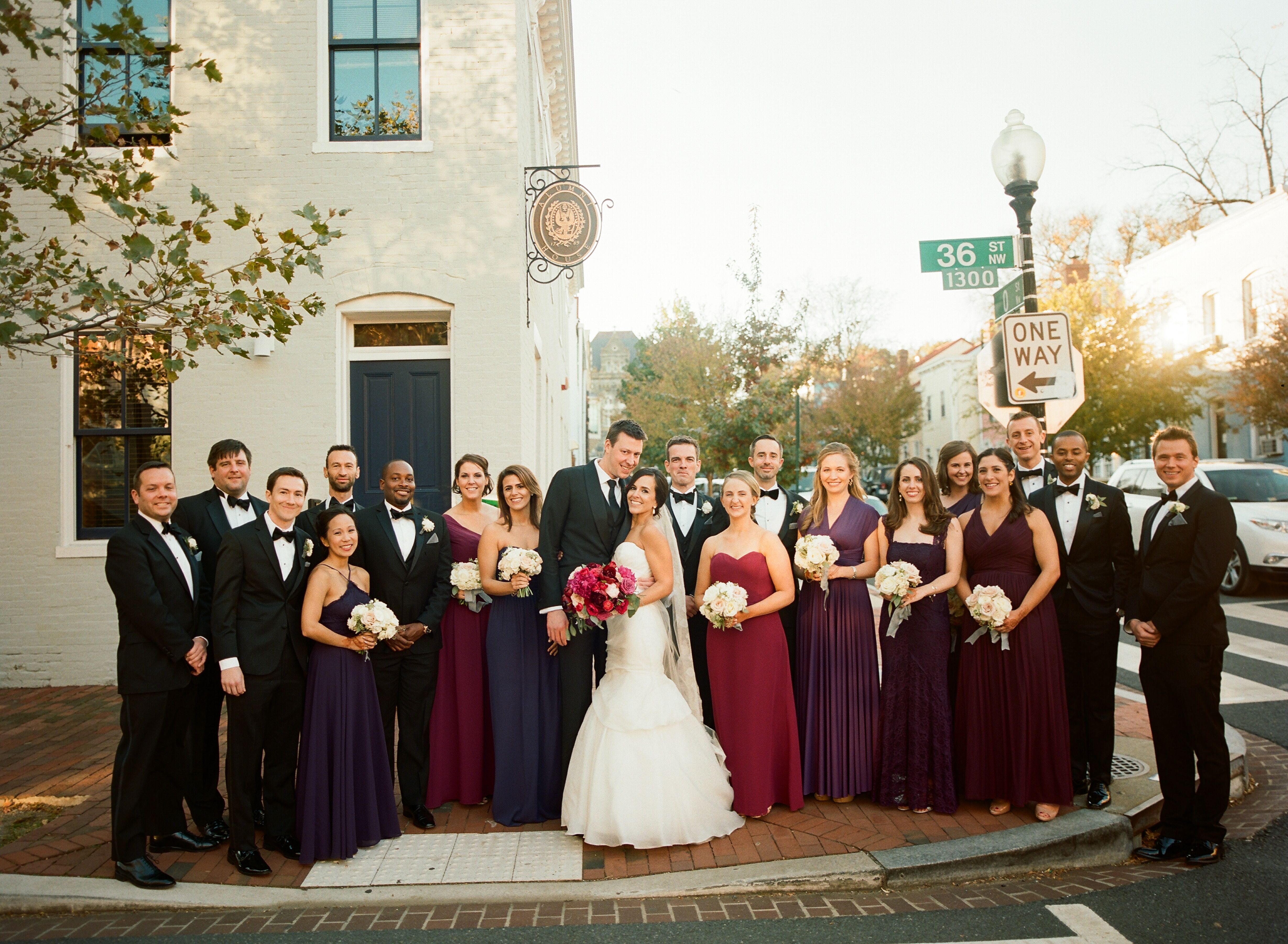 Burgundy plum shop bridesmaid dresses