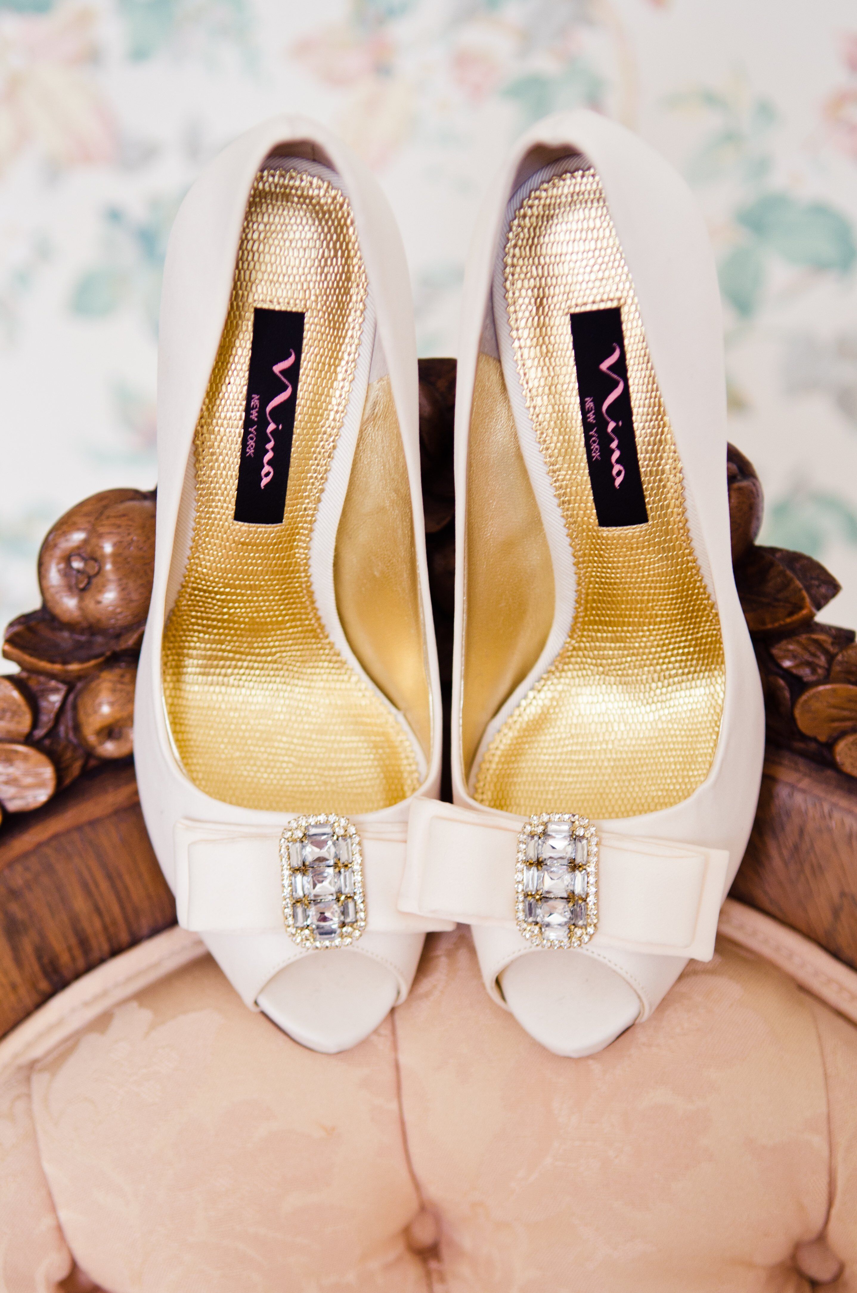 nina bridal heels