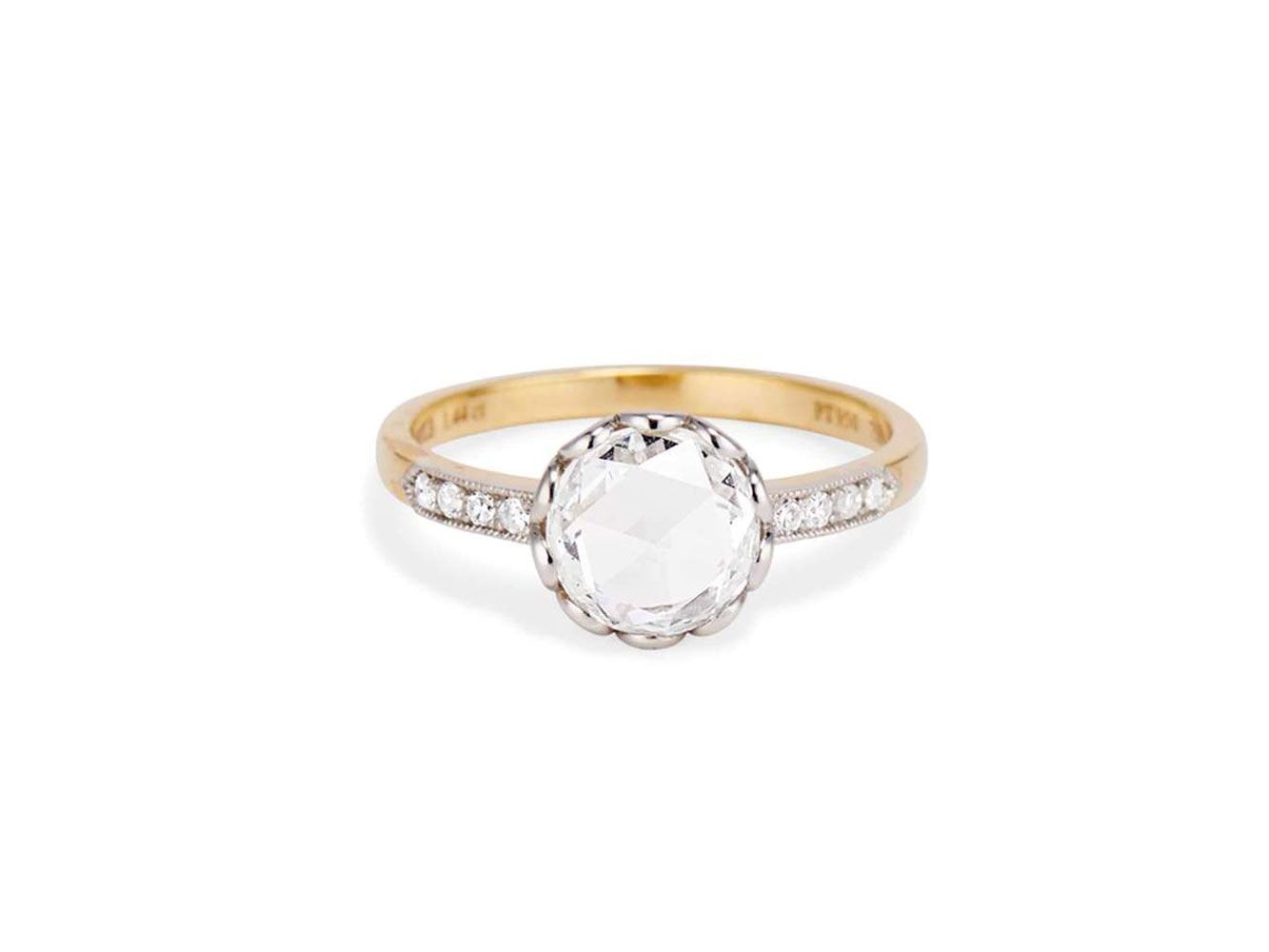 studie Durven heel veel 20 Rose Cut Diamond Rings We Love & Their Style
