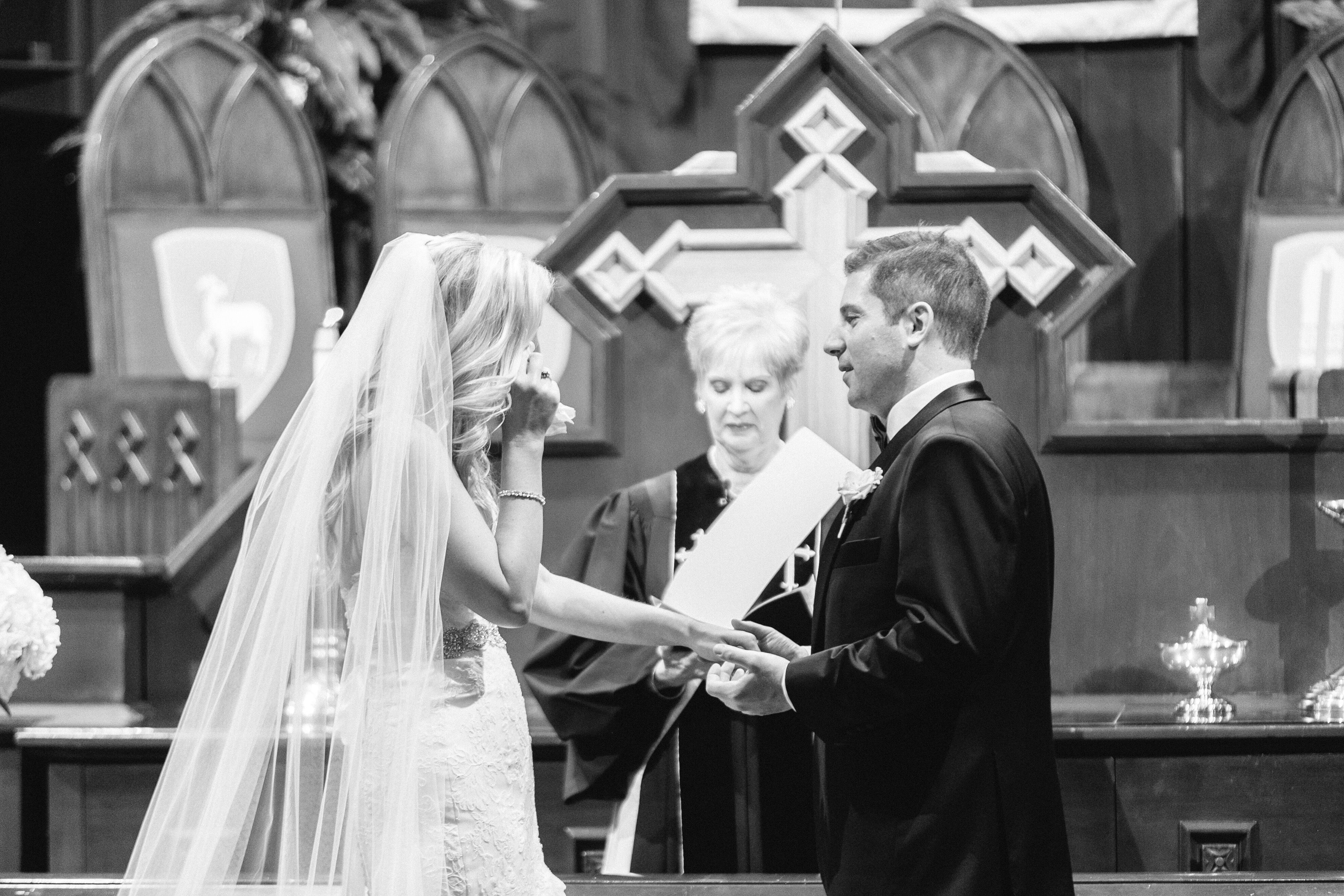 First Methodist Church Traditional Wedding Ceremony