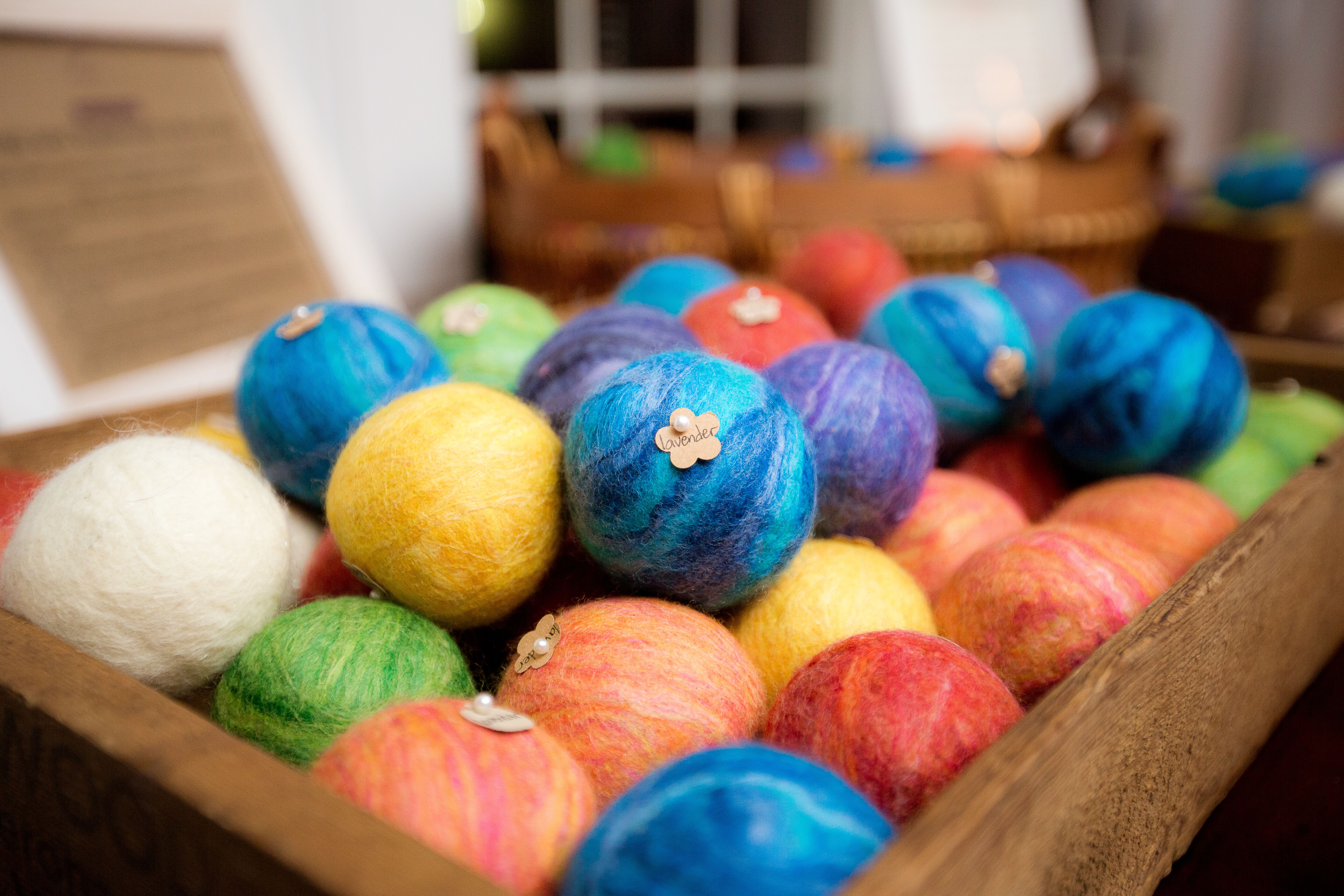 scented wool dryer balls