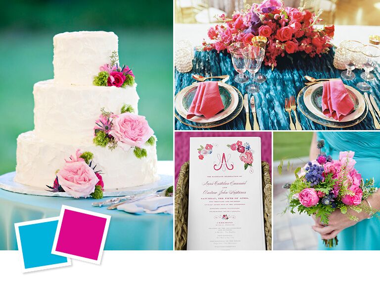 Hot Wedding Color Combos For Summer