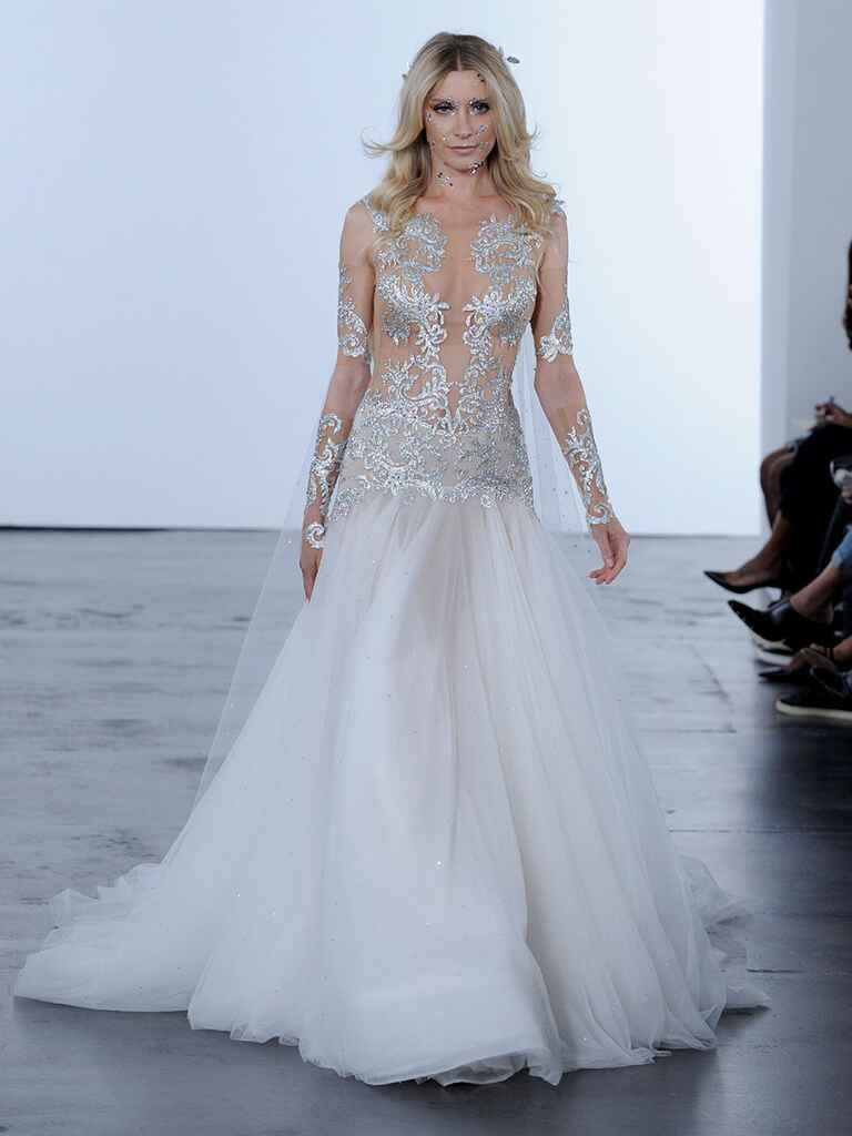 Pnina Tornai Lace Dress Pictures