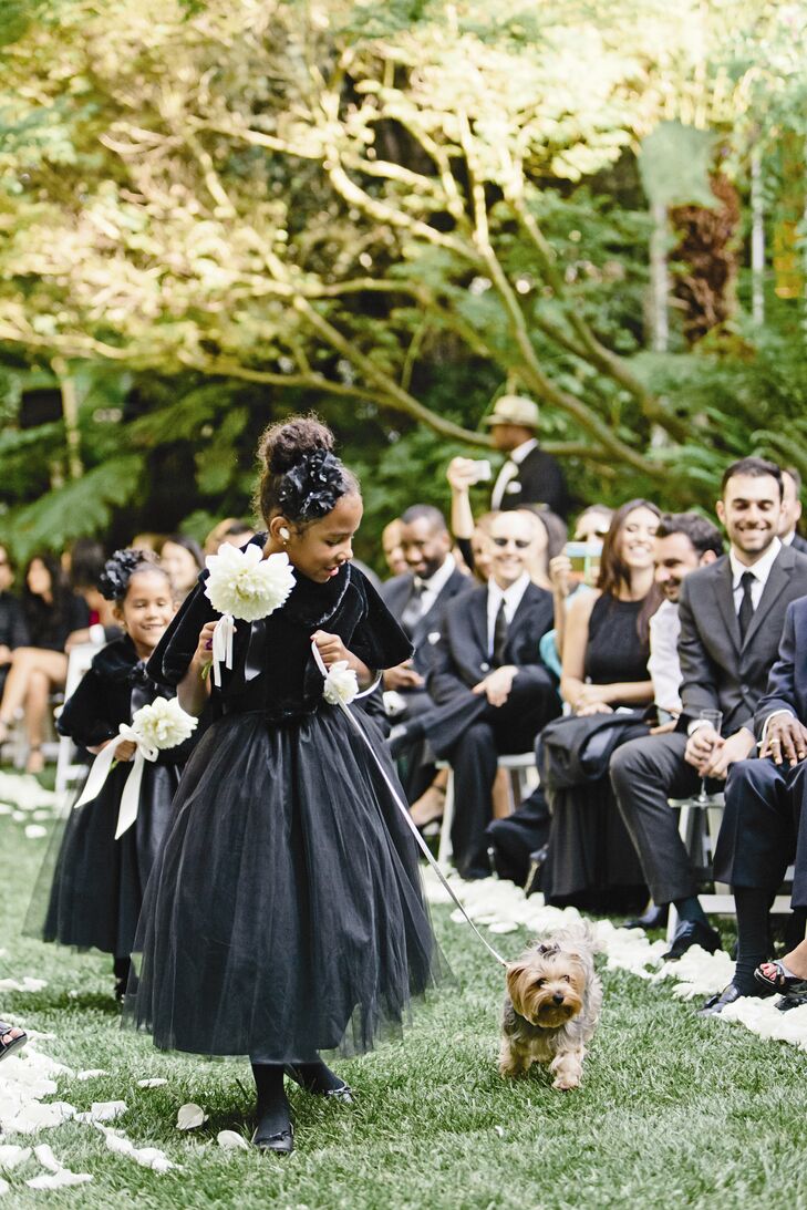 A Black  White Chic Wedding  at Hotel Bel Air in Los  