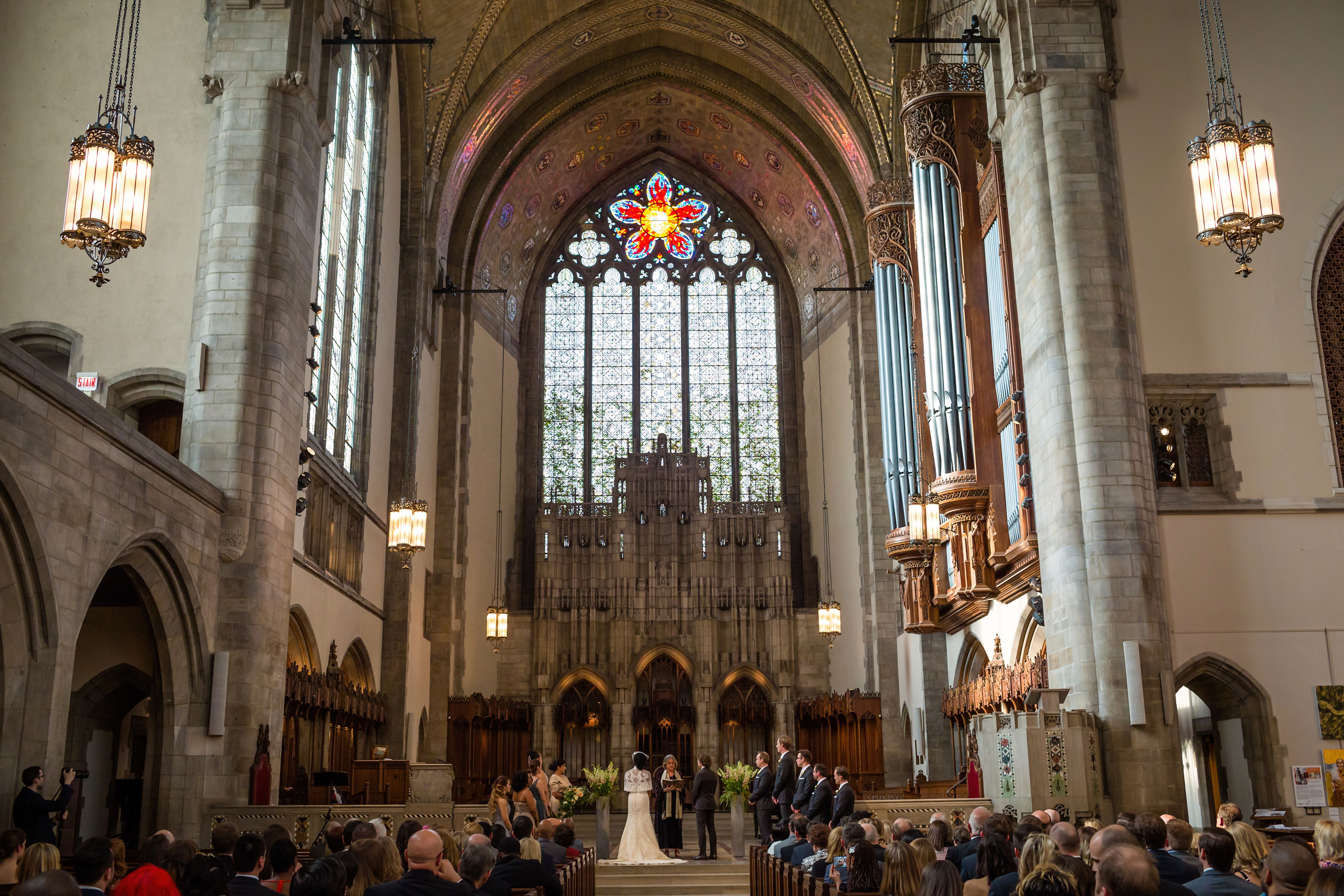 Traditional Rockefeller Memorial Chapel Ceremony