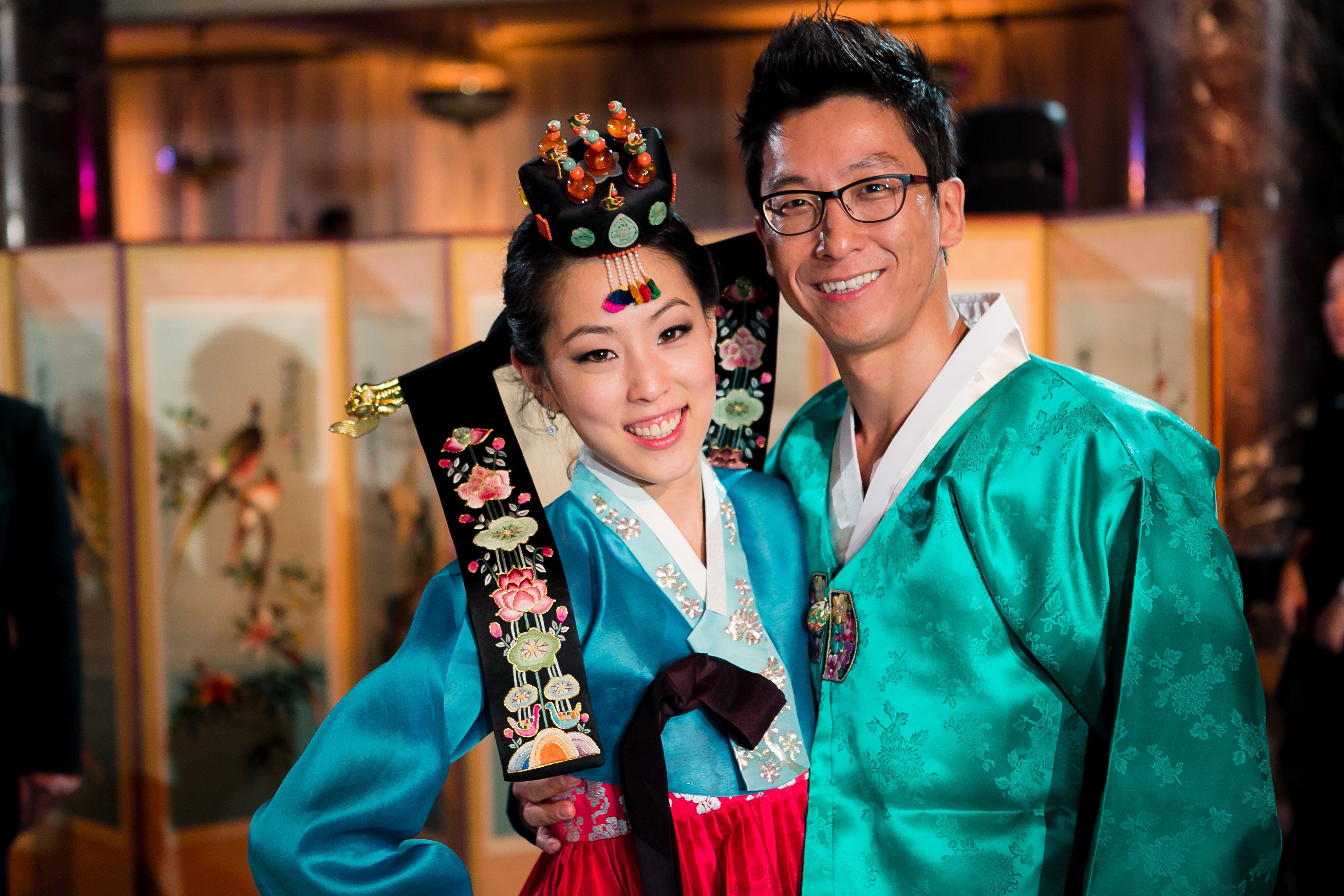 Traditional Korean Wedding Attire 