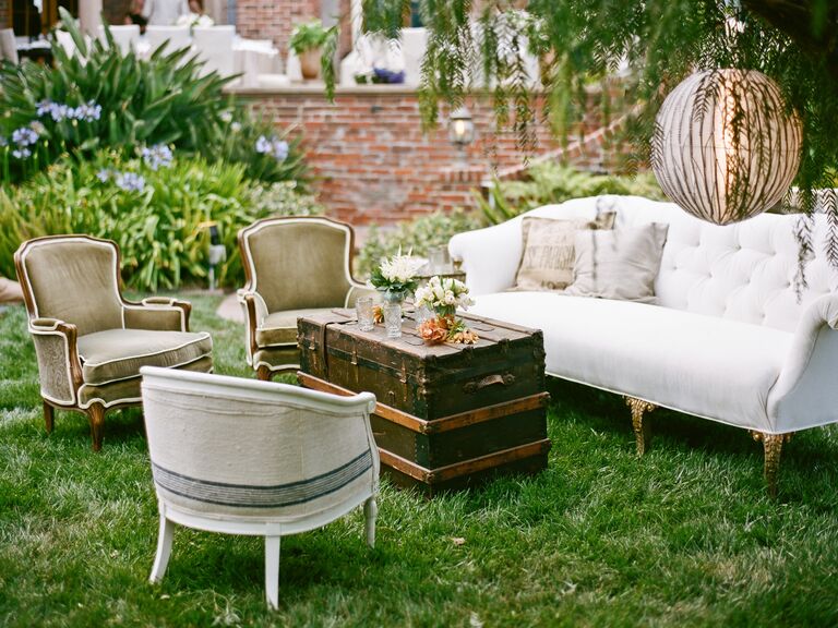 Reception lounge area