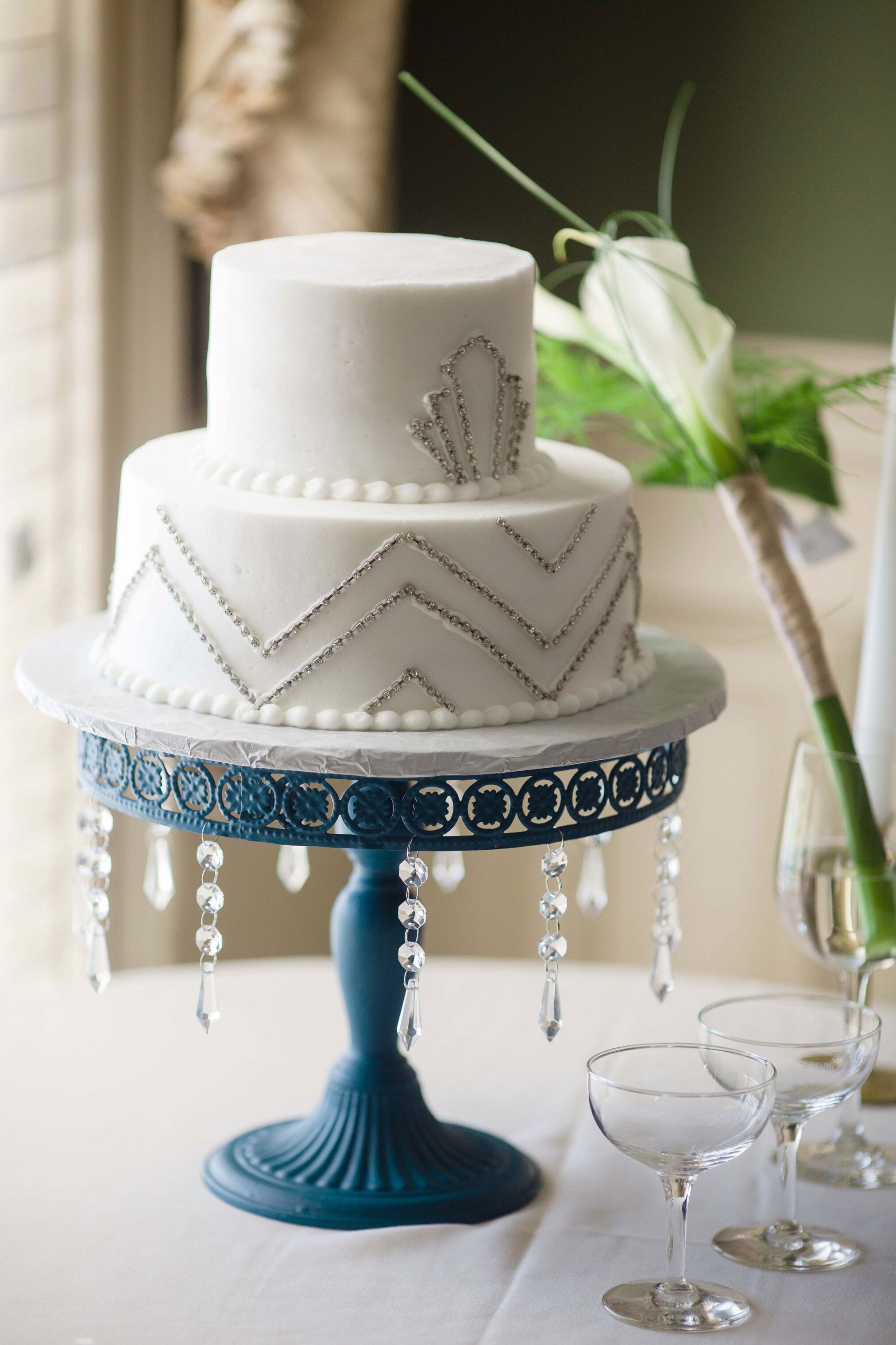 Art Deco Wedding Cakes