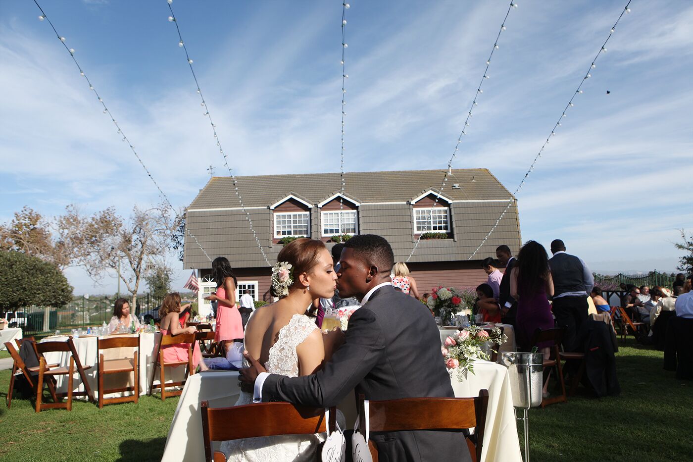 A Rustic Outdoor Wedding  At The Newland Barn in 