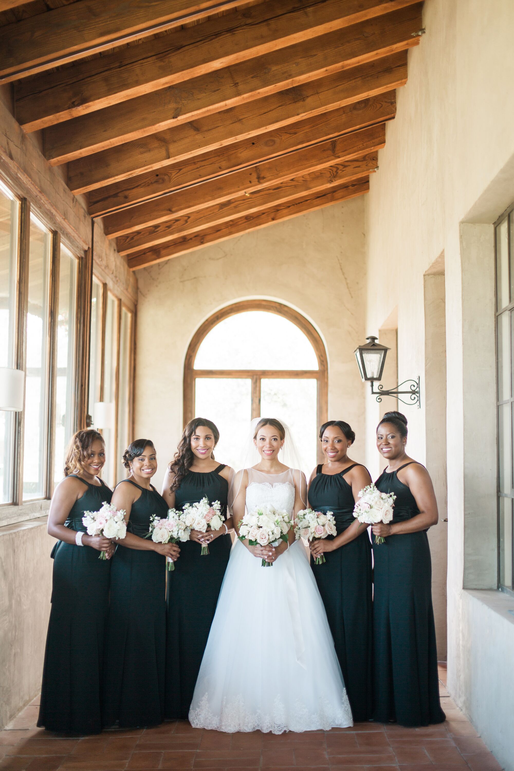 black and gold wedding bridesmaid dresses Knee Length Black Wedding Dress with Gold Underlay and Sash