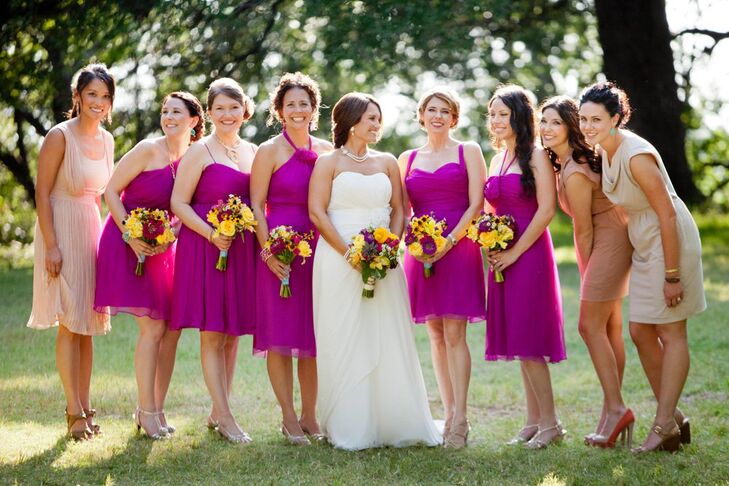 A Colorful Casual  Wedding  in Austin  TX 