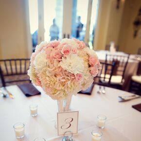 Blush and Ivory Rose, Carnation and Lisianthus Bouquet