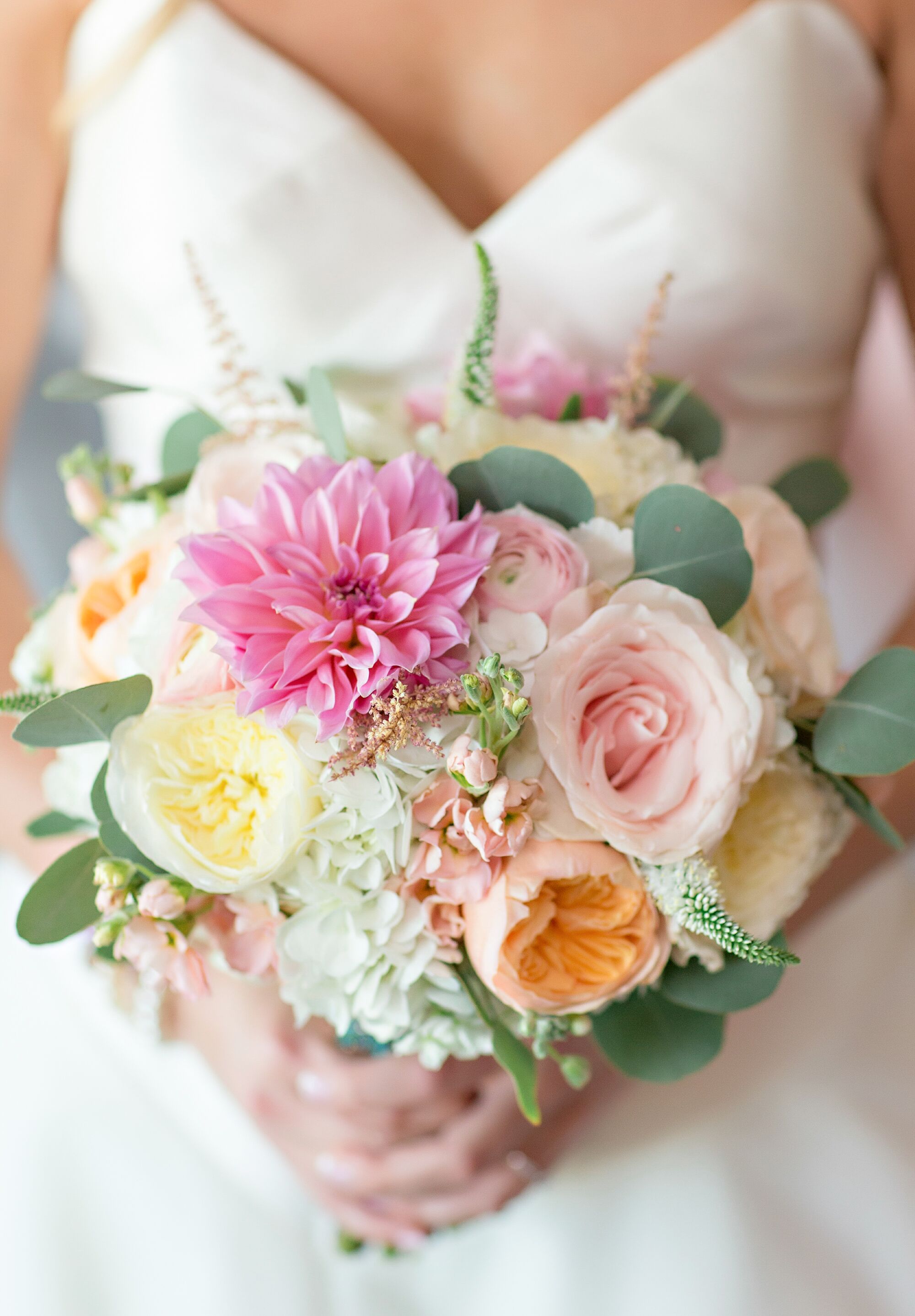 Summery Rose Bridal Bouquet