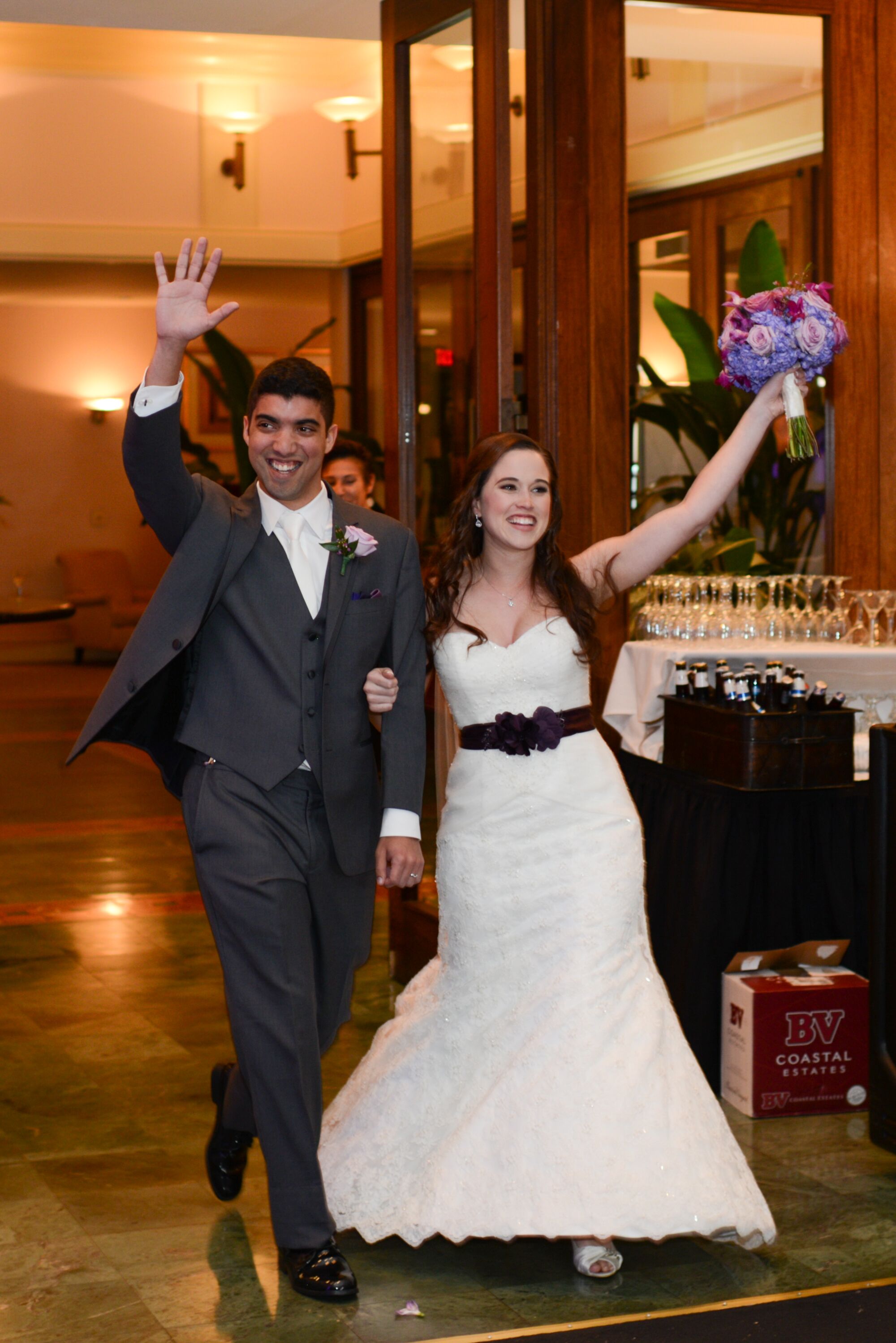 purple bride to be sash