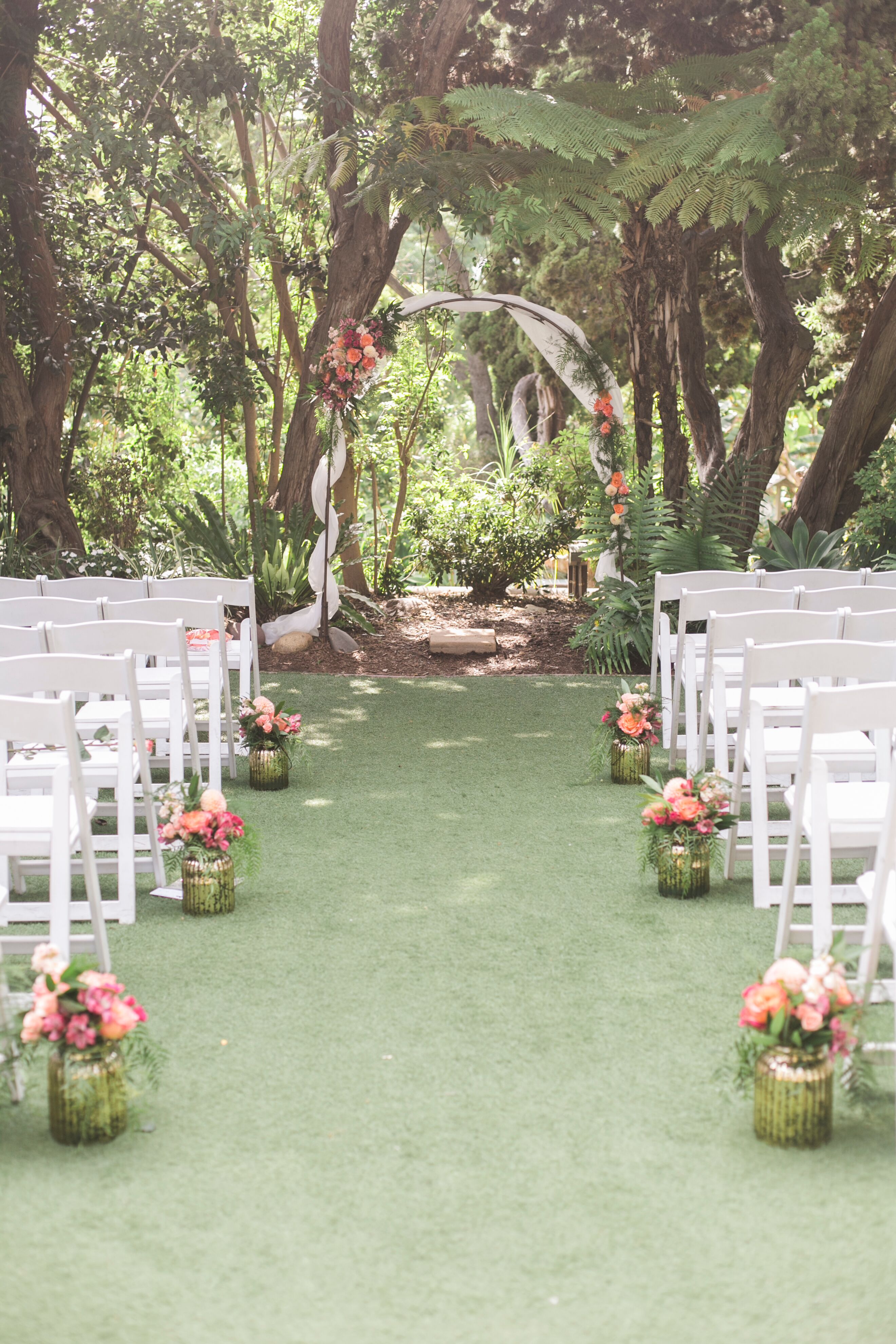 San Diego Botanic Garden Wedding Ceremony
