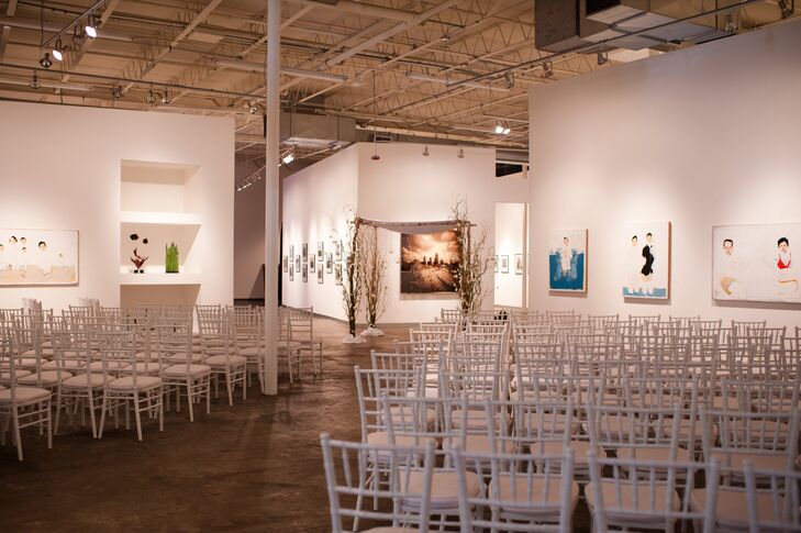 An IndustrialChic Art Gallery Wedding at Mason Murer Fine