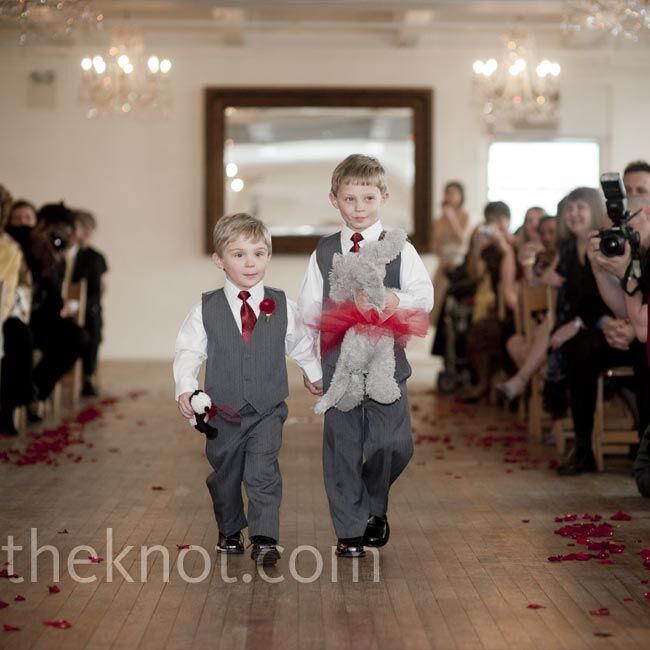 Ring bearer store stuffed animal