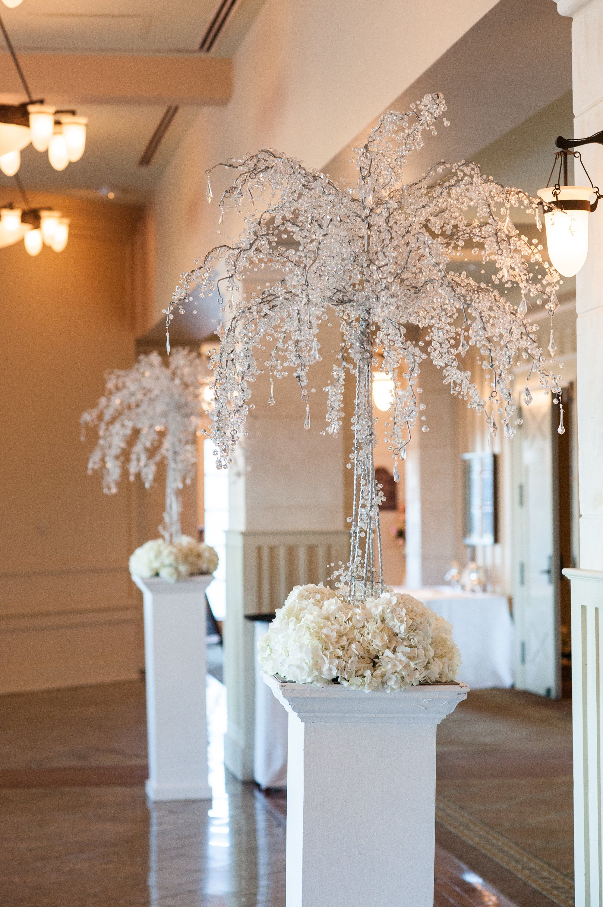 Crystal Centerpieces