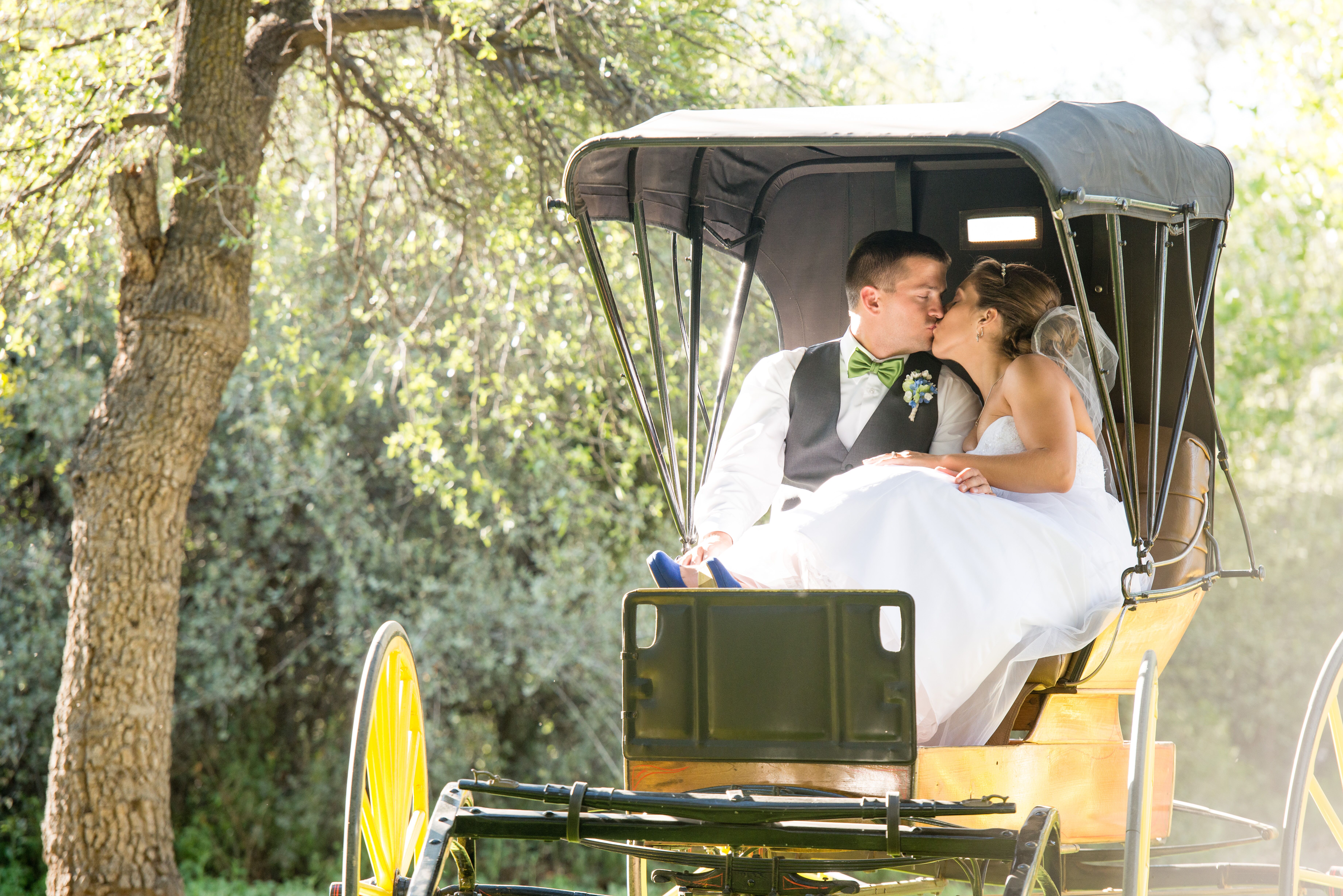 Chelsea and Jonathan Exit at Van Dickson Ranch