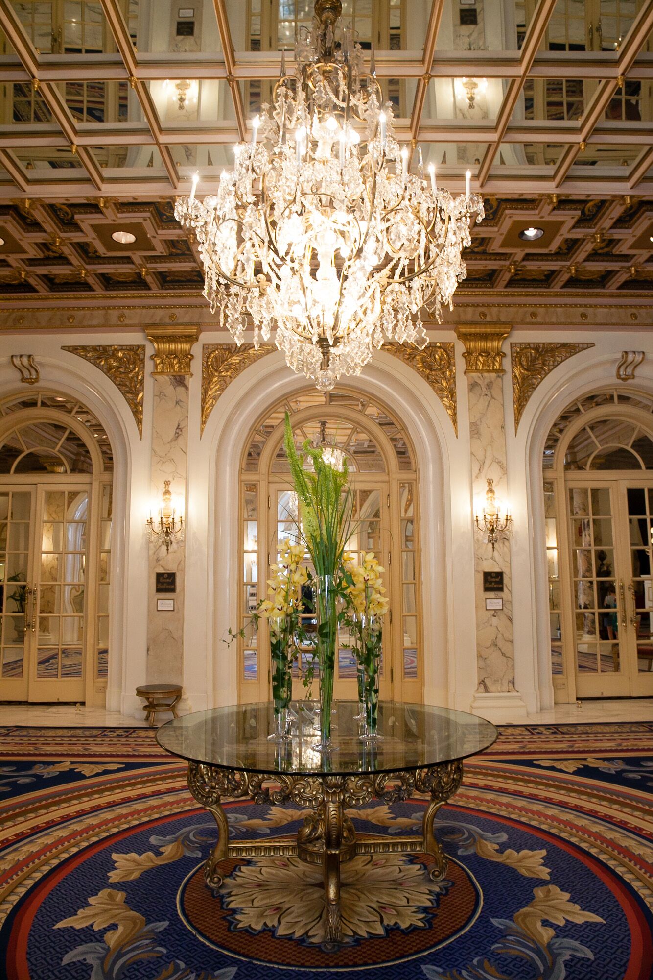 Fairmont Copley Plaza Reception Venue Entrance