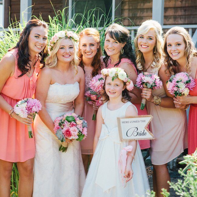 Flower Girls with Floral Crowns