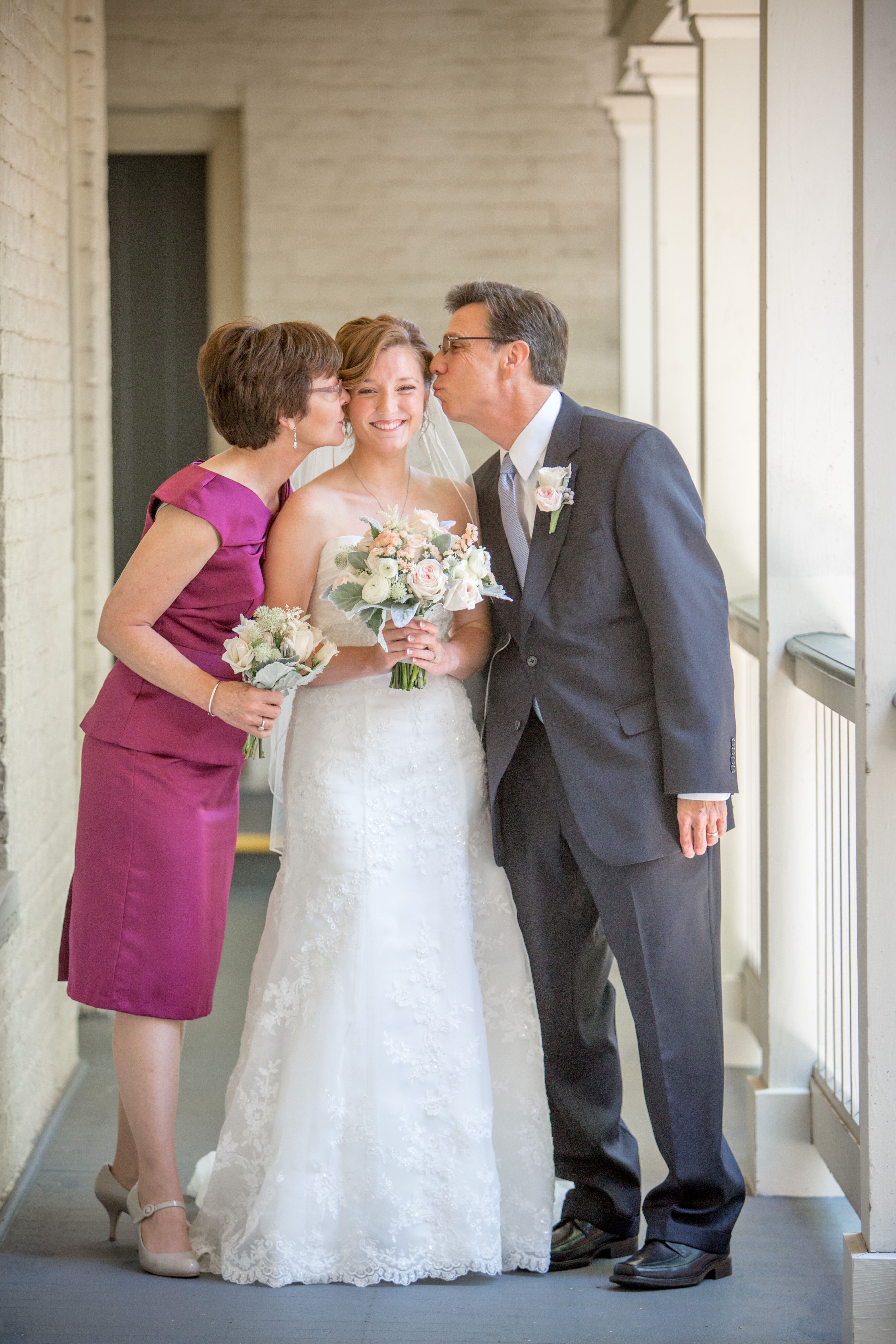 Fuchsia Mother-of-the-Bride Dress