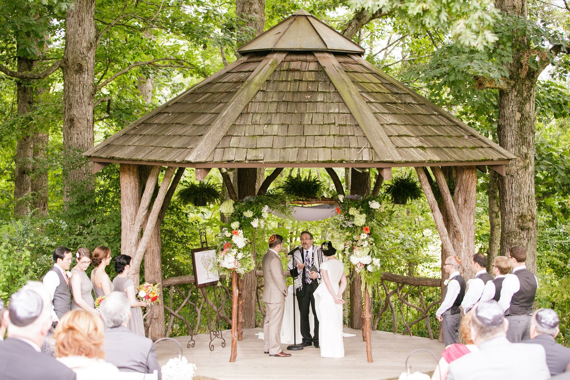 Outdoor Gazebo Ceremony