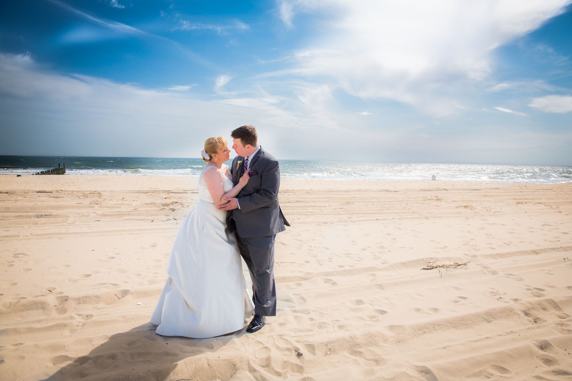 Bright, Beach Wedding