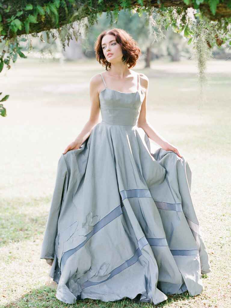 Images Of Blue Wedding Dresses 5