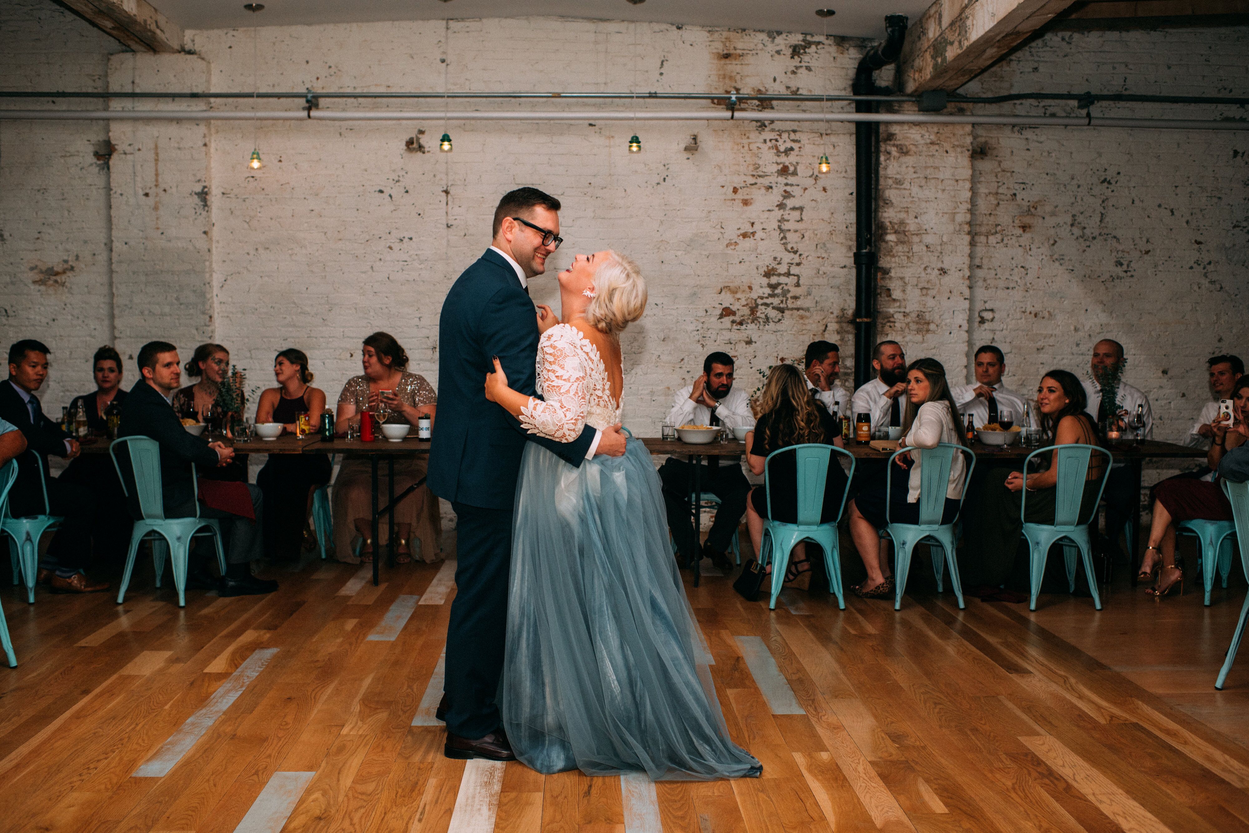 First Dance at Industrial The Joinery in Chicago