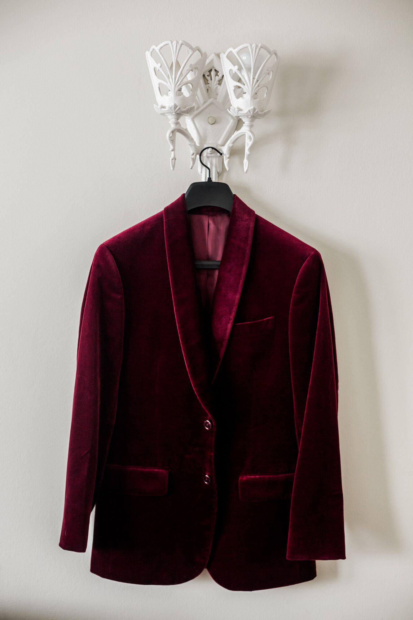Red Velvet Suit Jacket