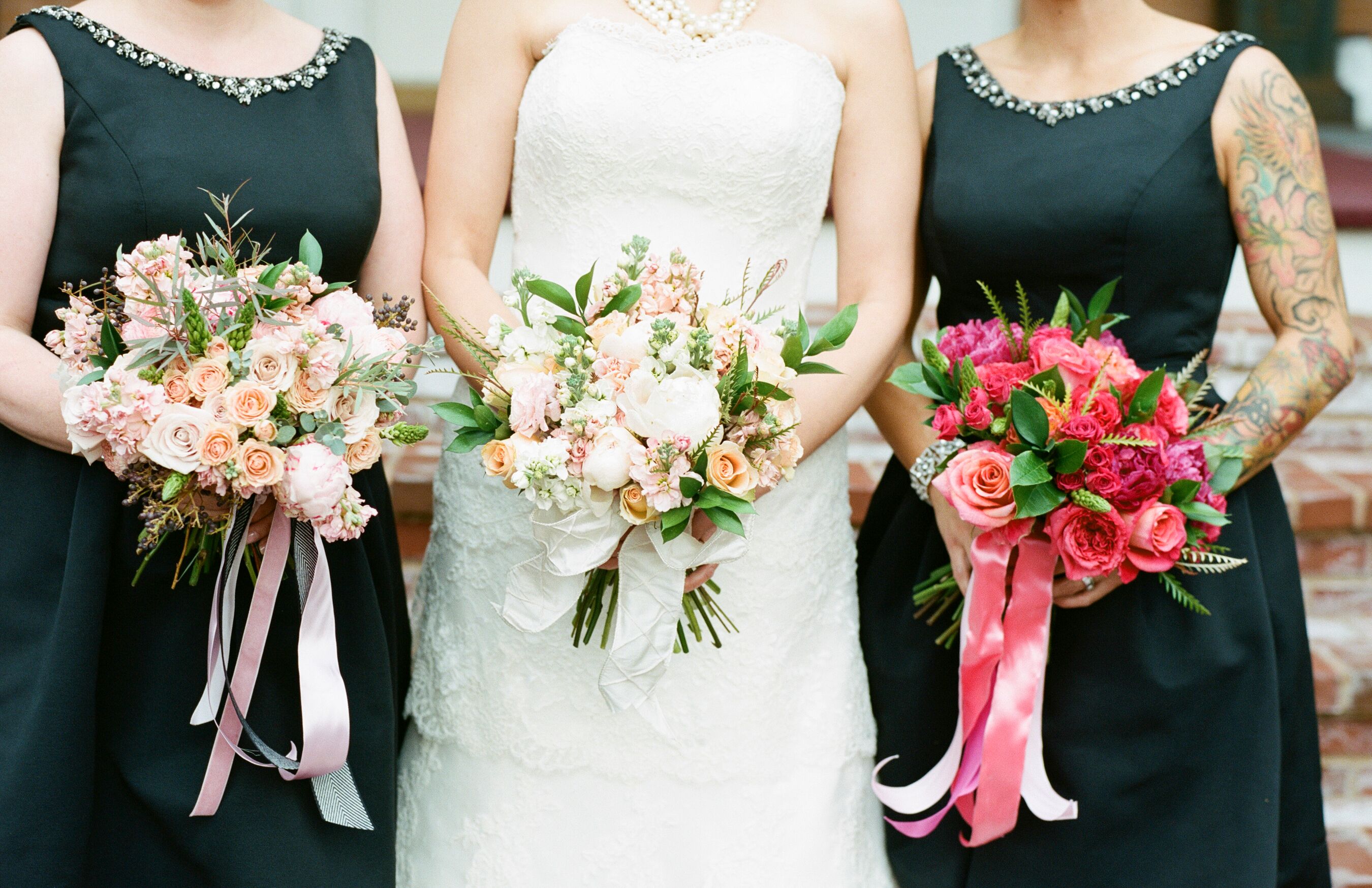 bridal party bouquets