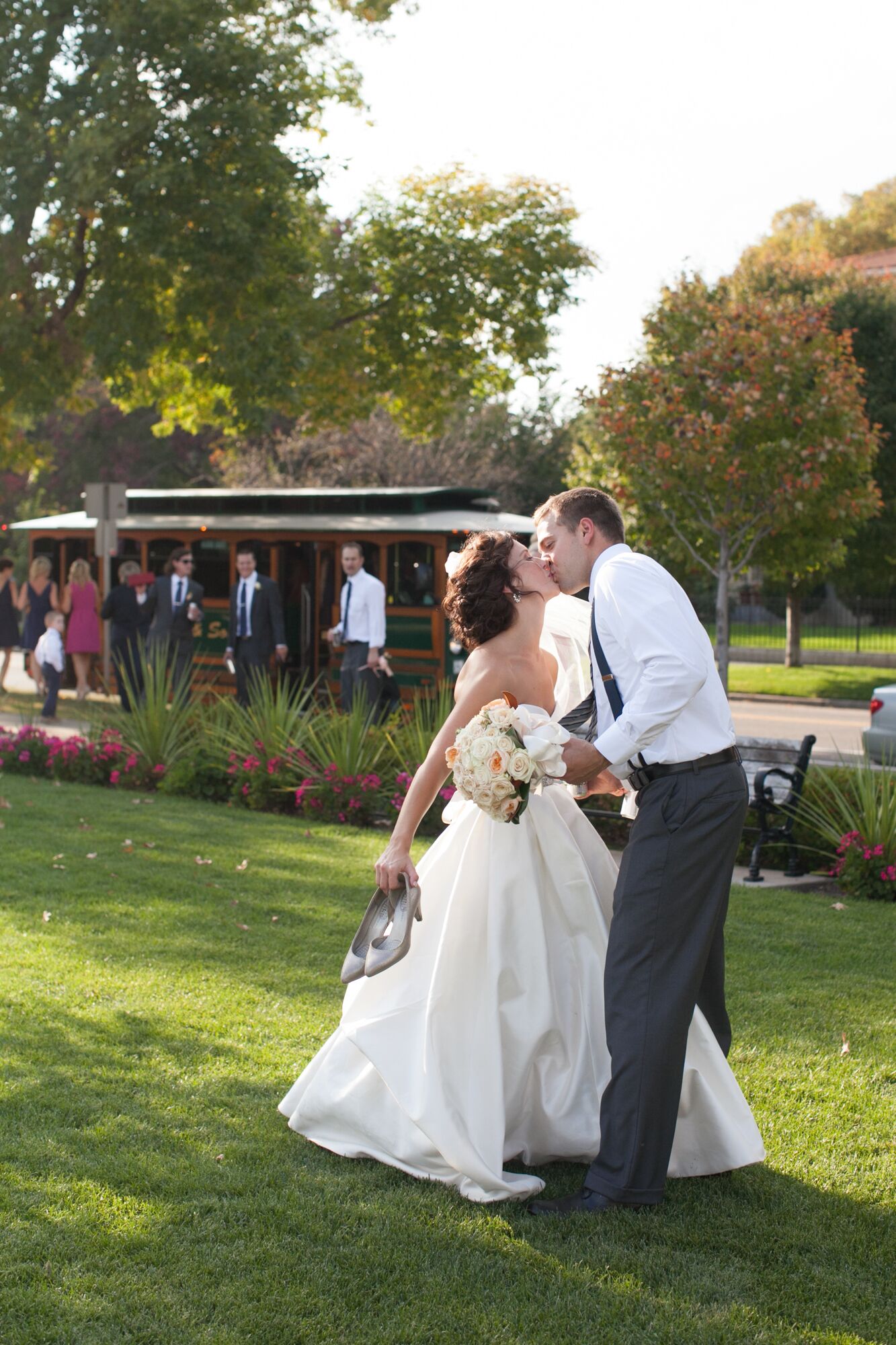 Trolley Service to the Reception