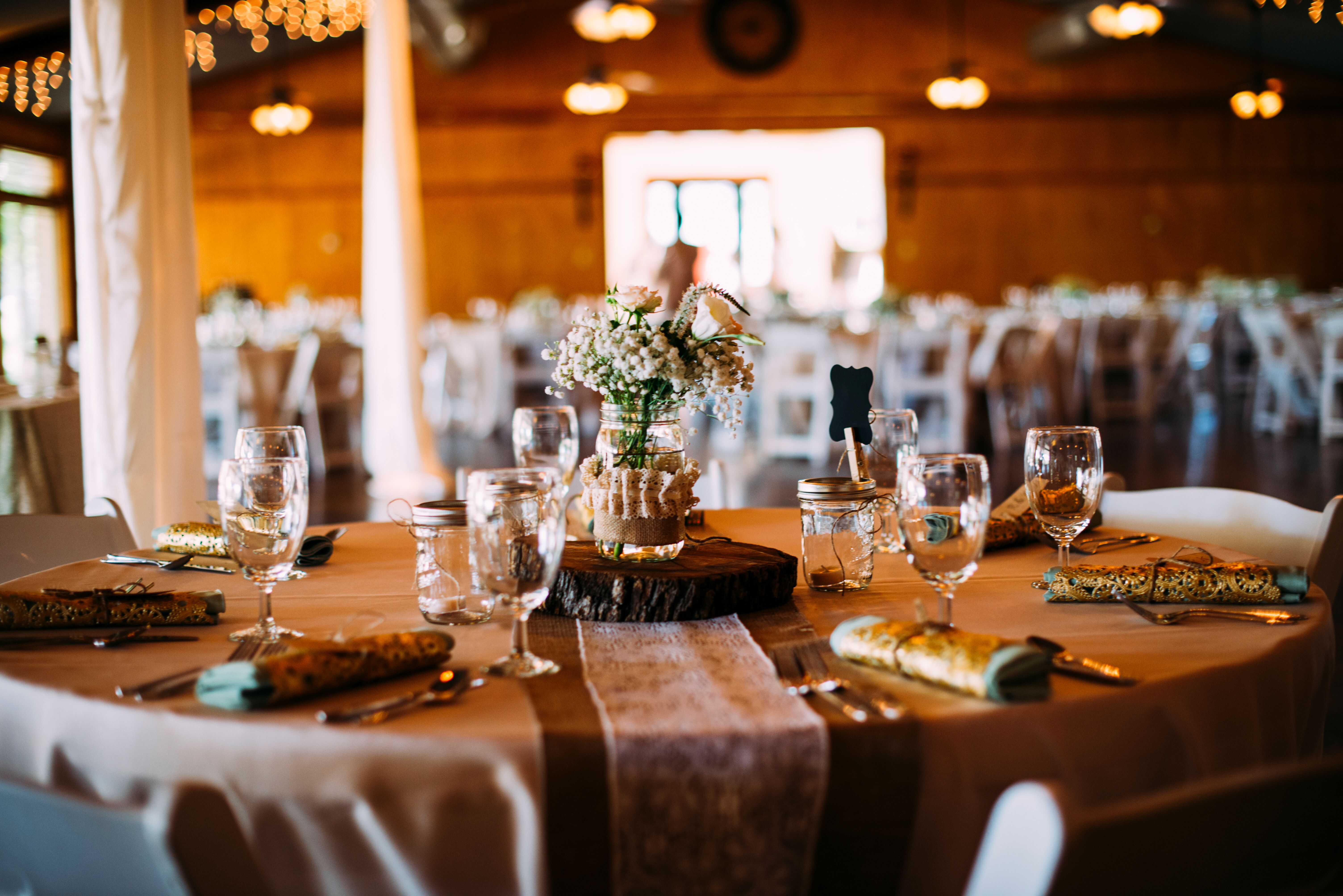 Rustic Dining Table at Tenroc Ranch