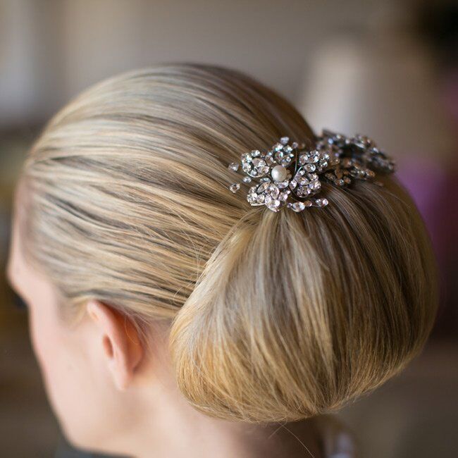 Sleek Bridal Updo