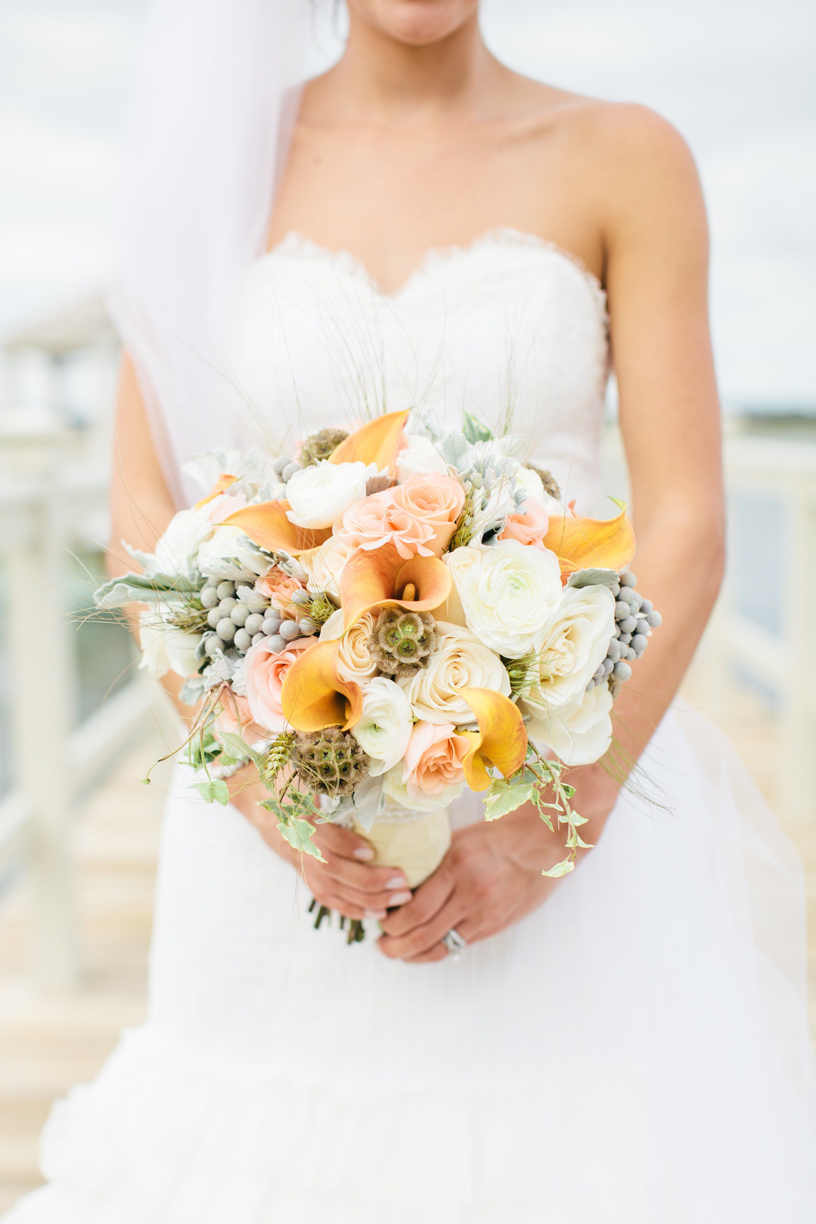 Elegant Textured Bridal Bouquet 7931