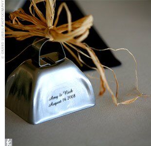 Cowbell Wedding Favors