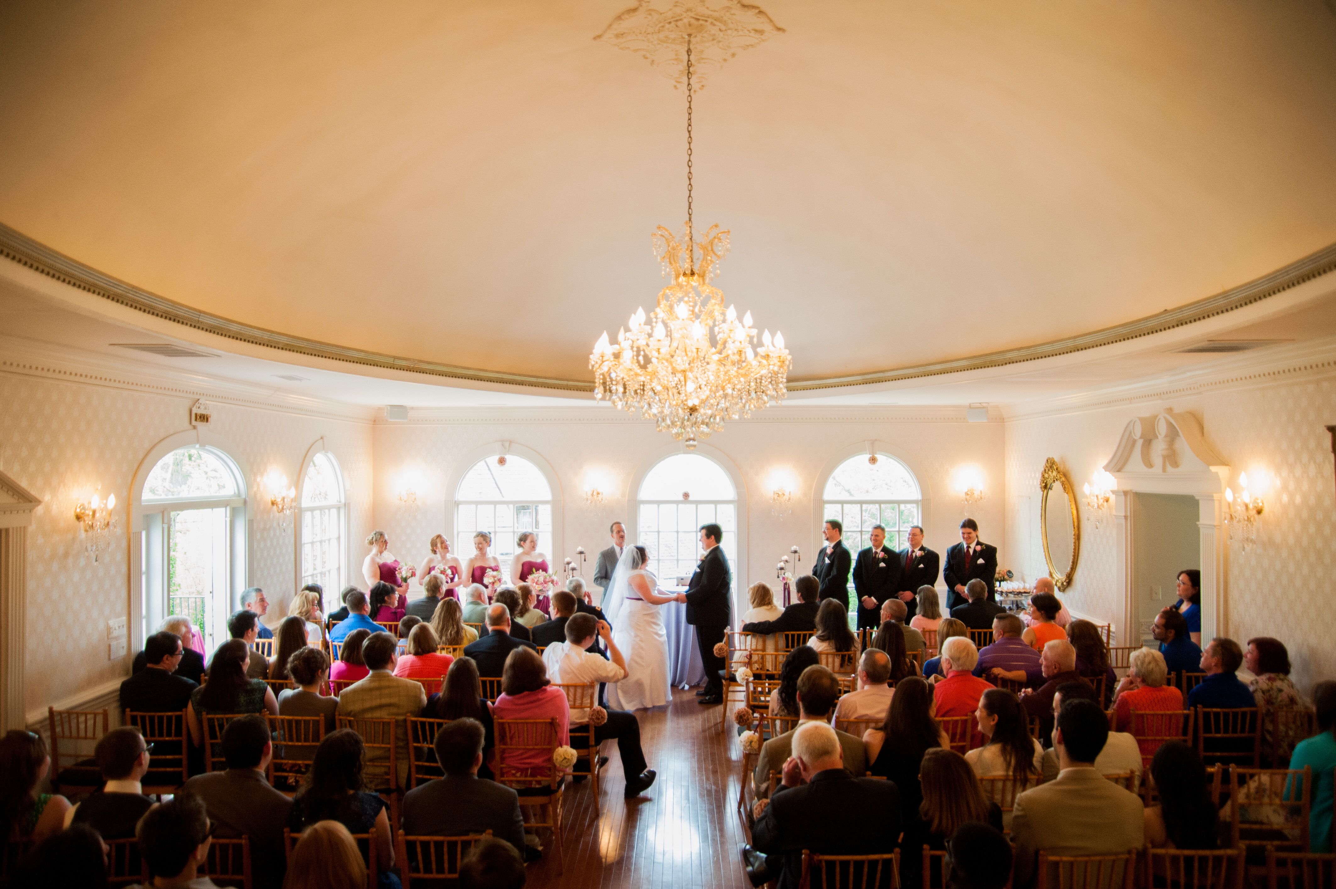 Rockledge Mansion Ballroom Ceremony