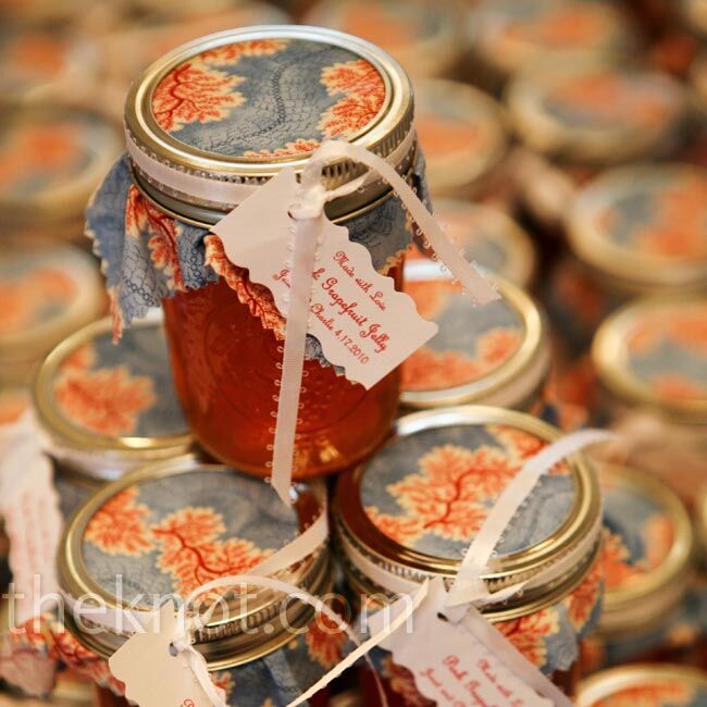 Homemade Jelly Favors