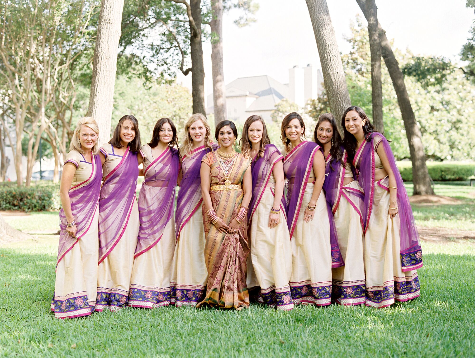 Traditional Indian Bridesmaid Attire