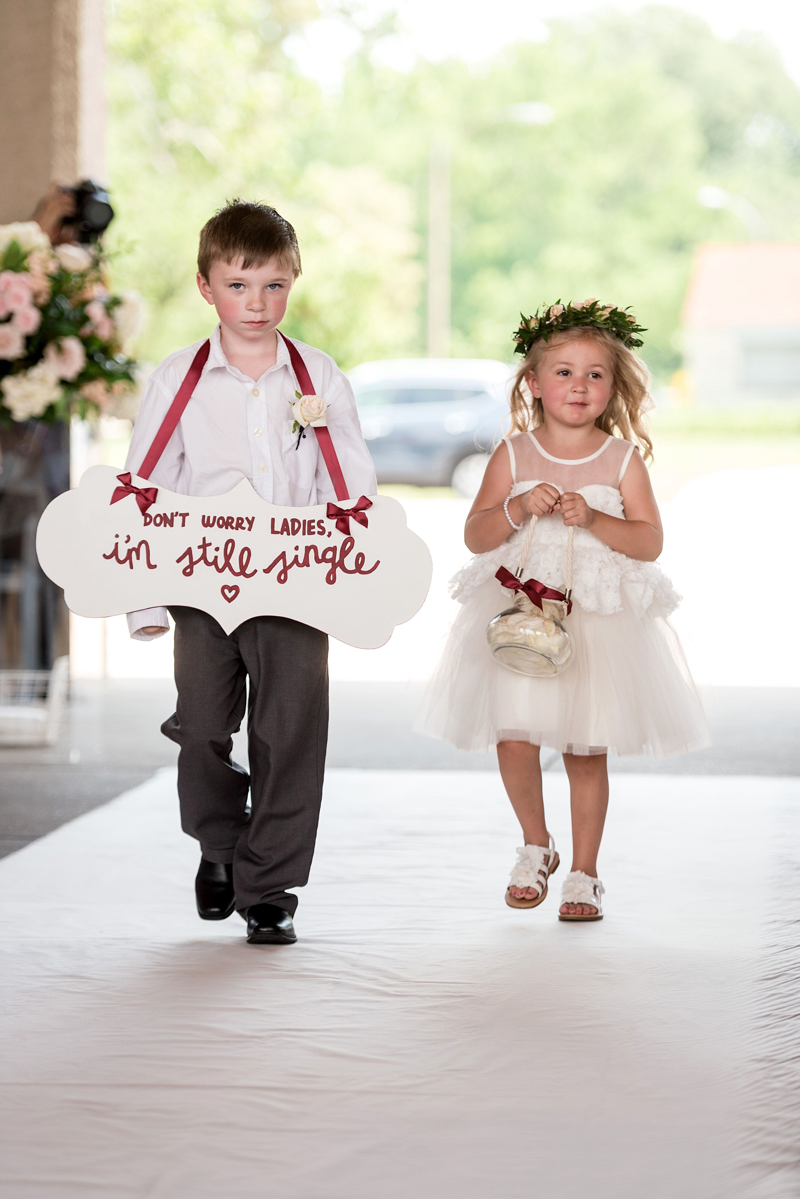 Funny clearance flower girl