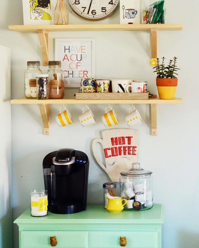 7 Charming Diy Coffee Stations For Your Home