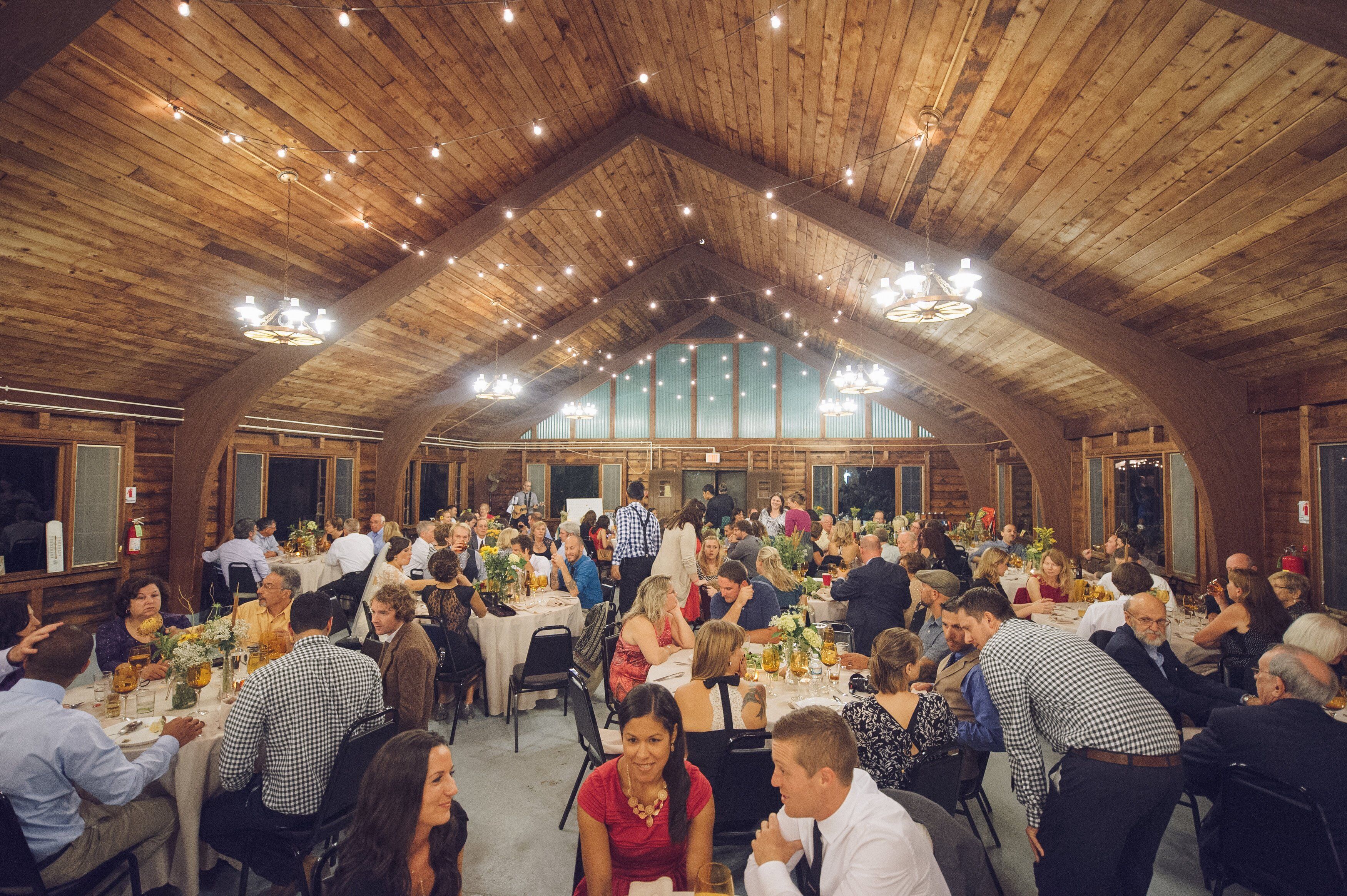 Lodge-Style Reception