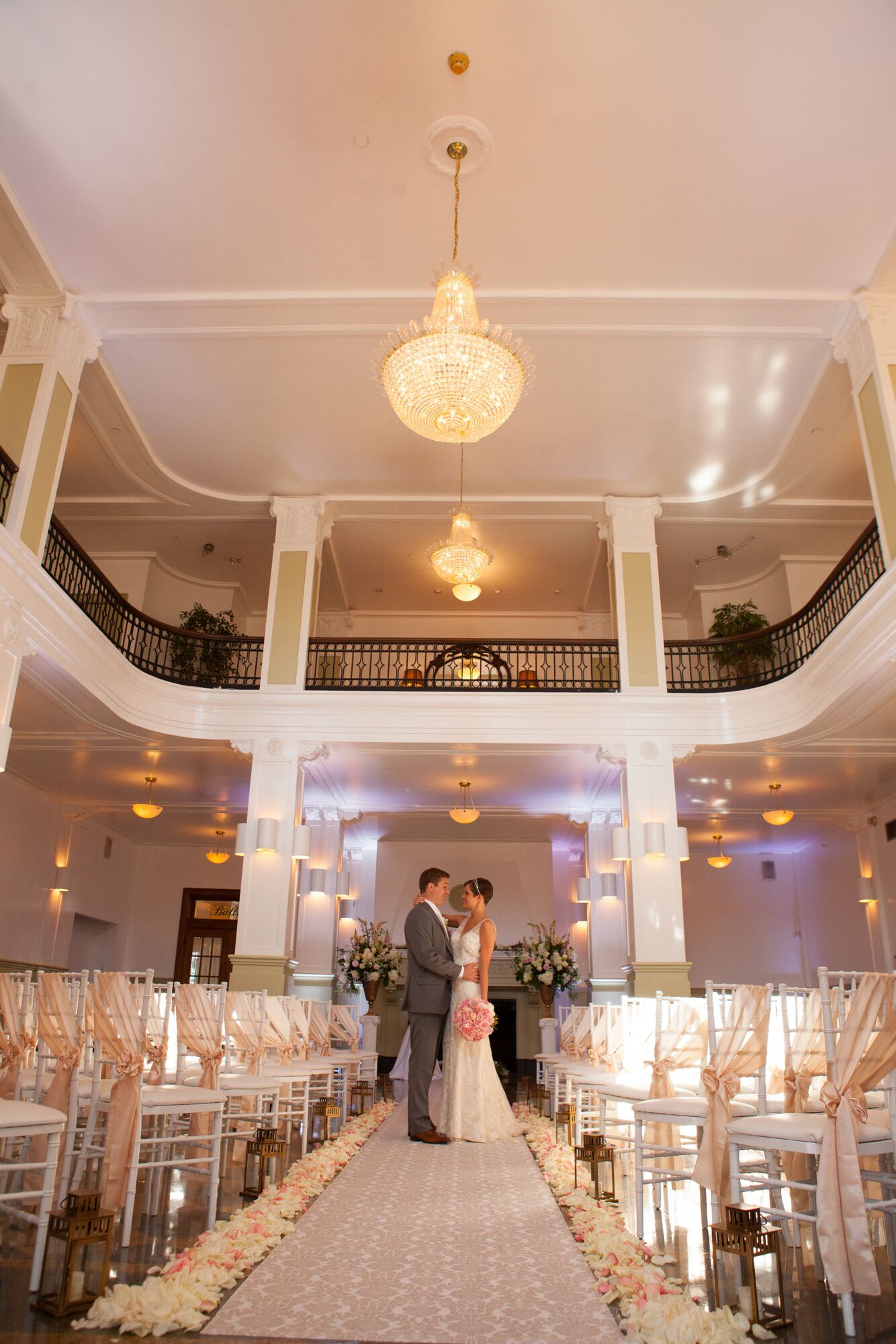 An Ivory Formal Wedding  at Monte Cristo Ballroom in 